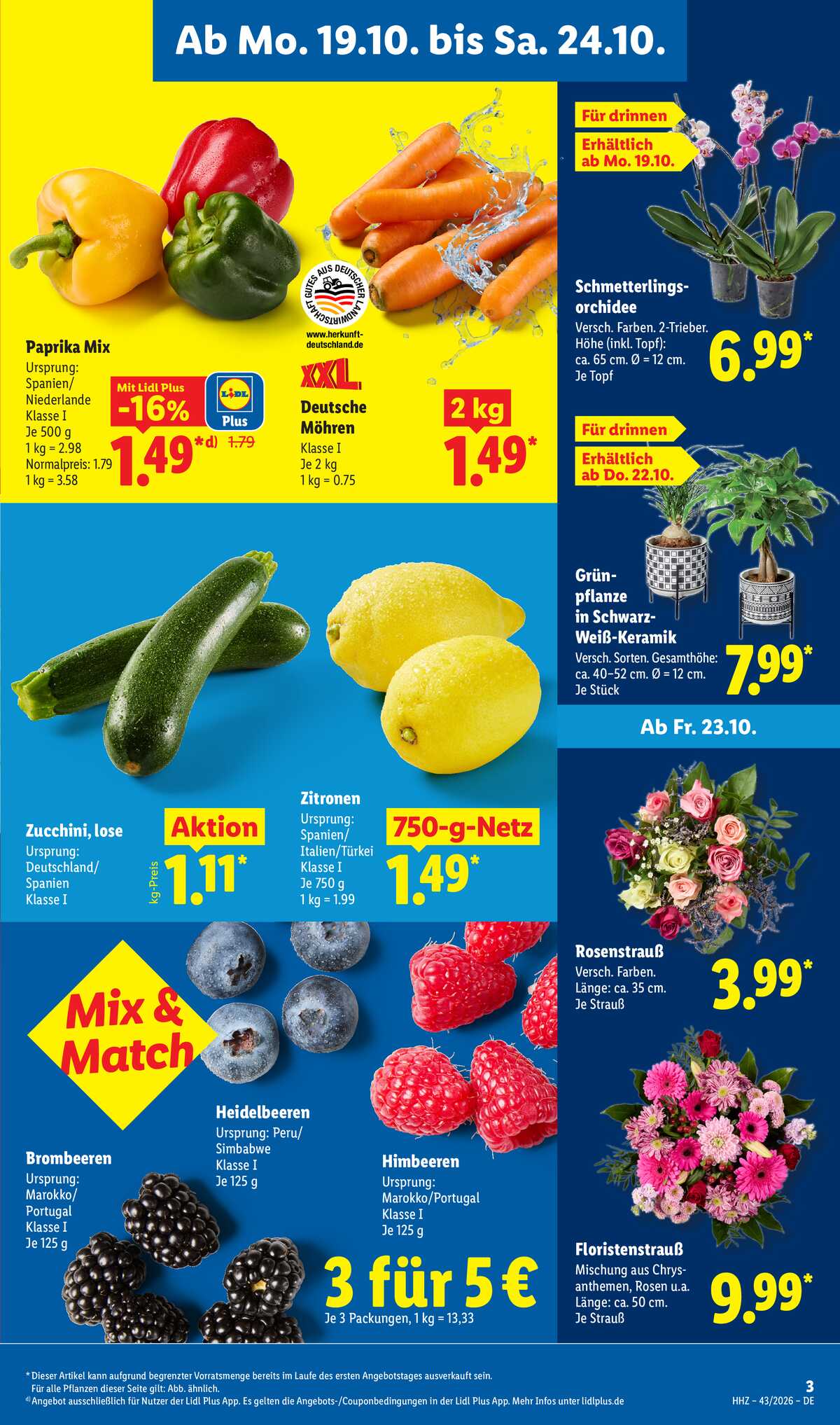 Leták Lidl Německo 19.10.-24.10.2026 strana 3