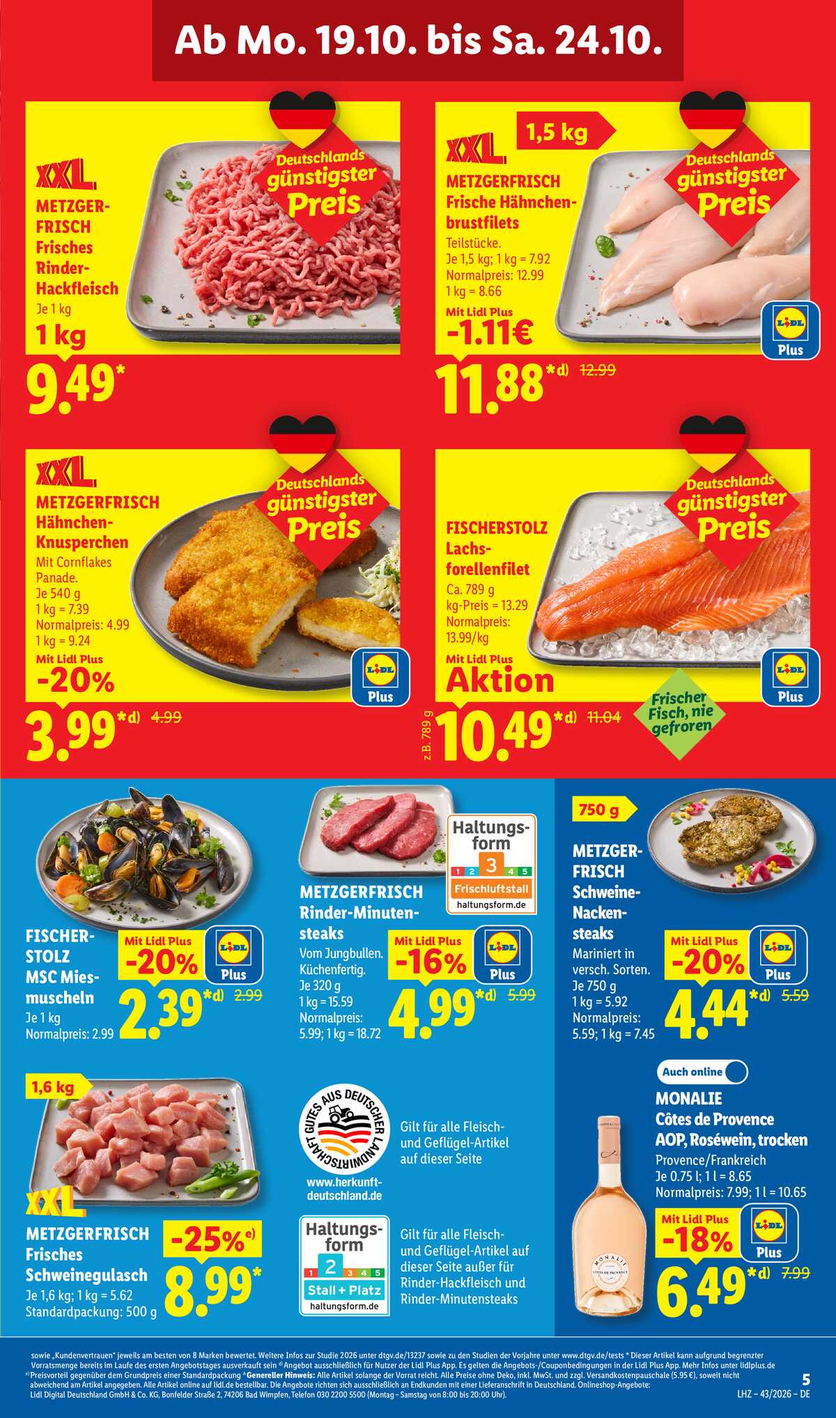 Leták Lidl Německo 19.10.-24.10.2026 strana 11