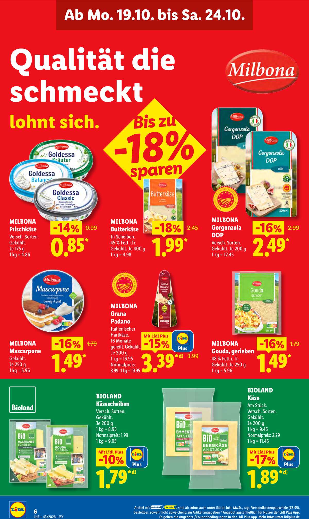 Leták Lidl Německo 19.10.-24.10.2026 strana 12