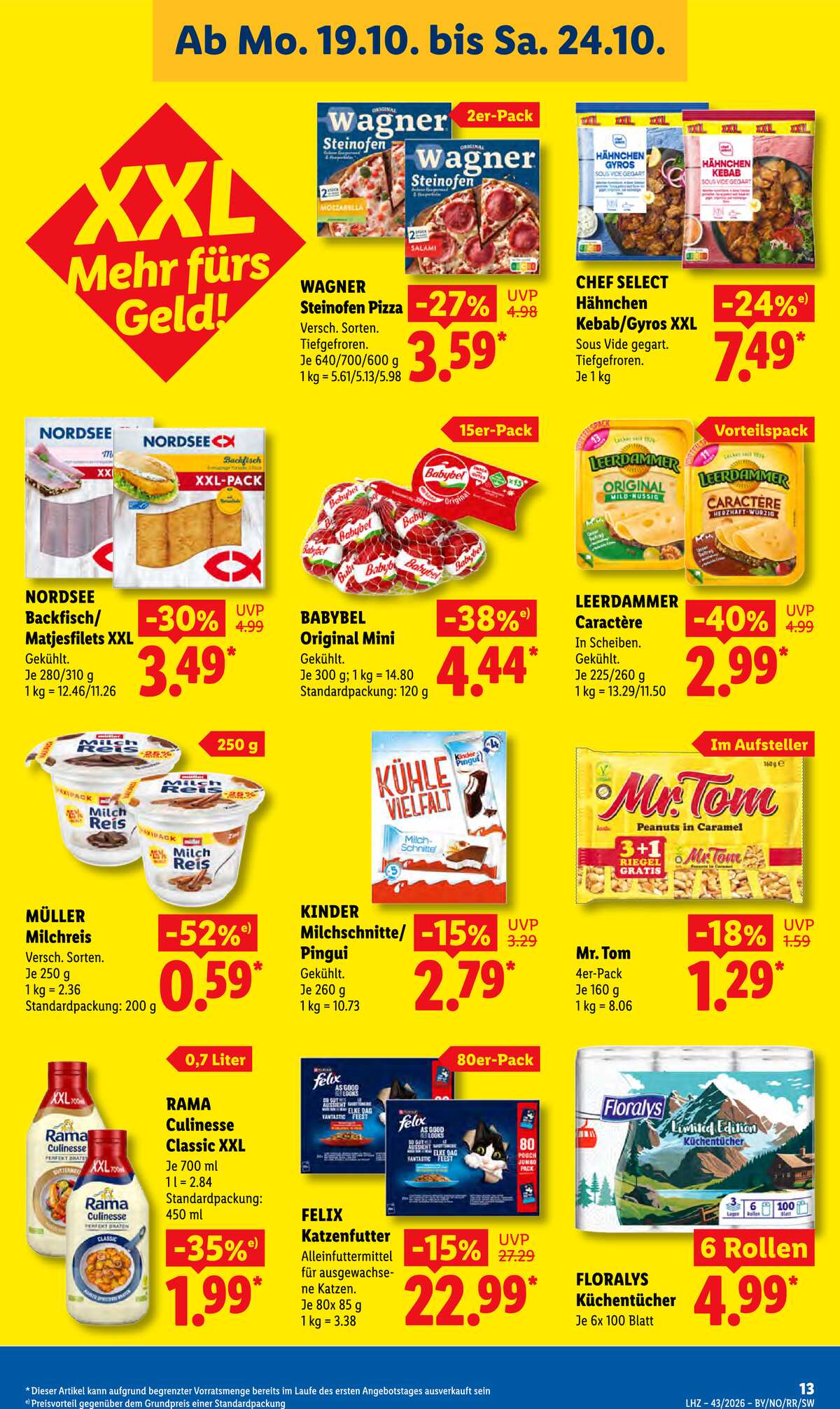 Leták Lidl Německo 19.10.-24.10.2026 strana 23