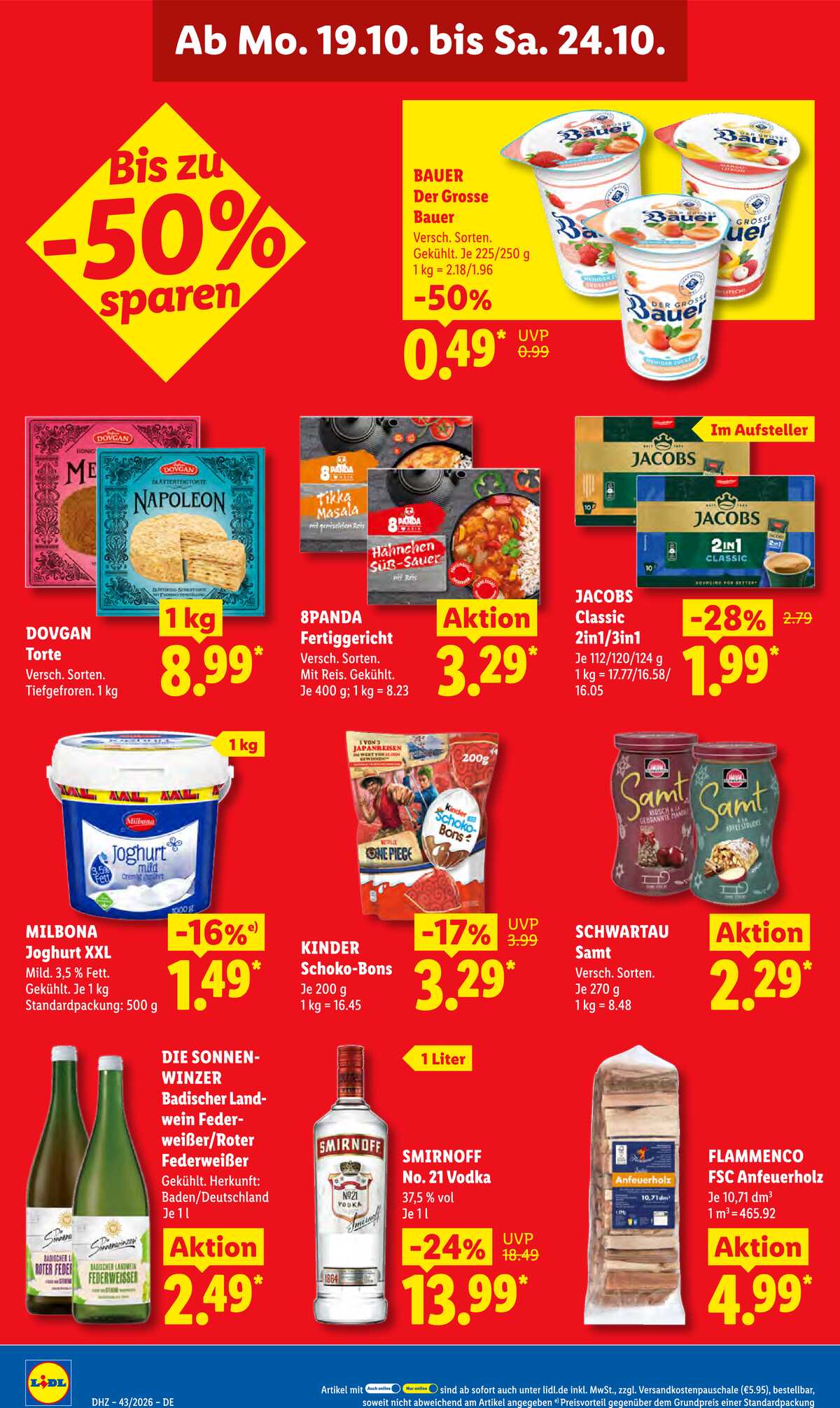 Leták Lidl Německo 19.10.-24.10.2026 strana 24