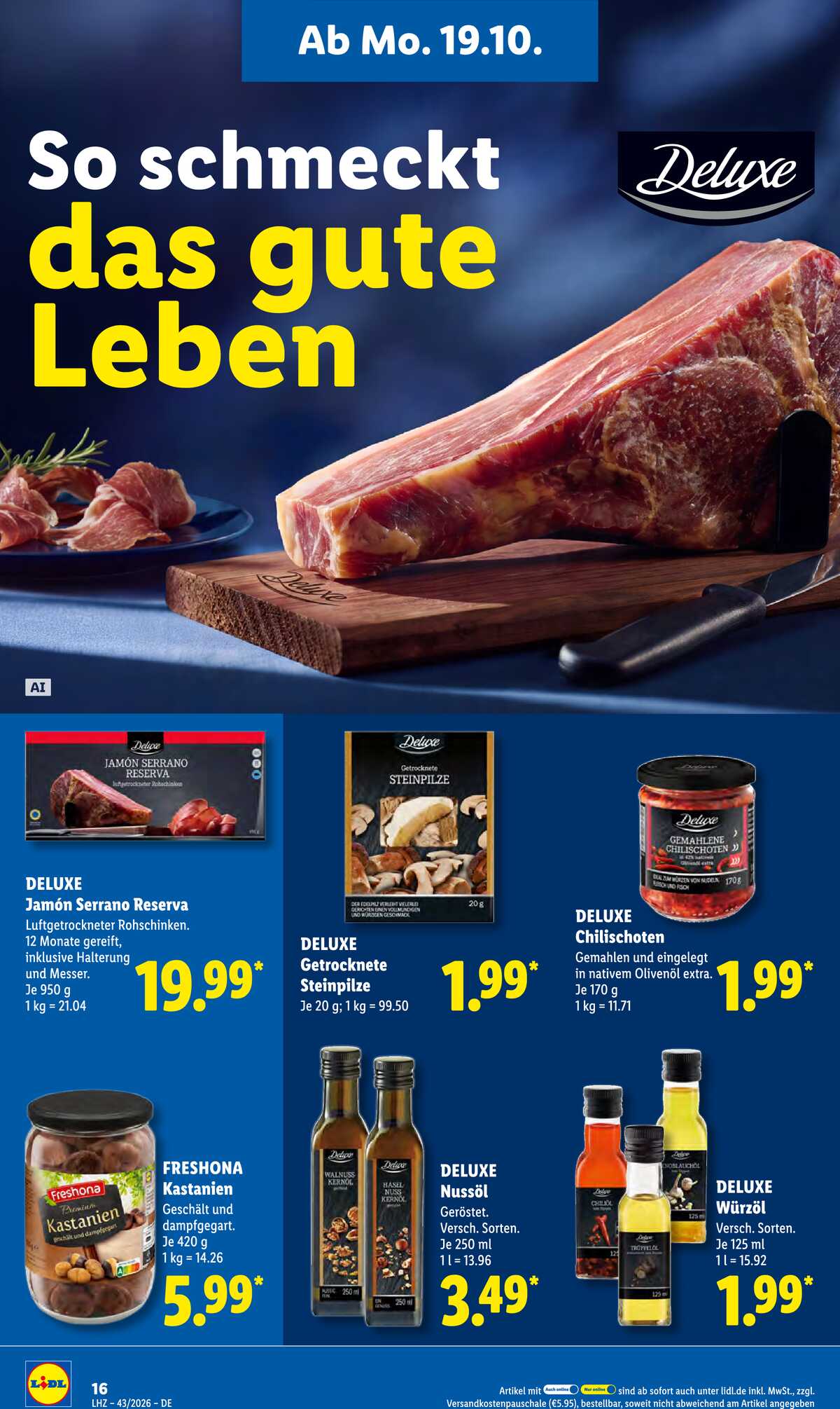 Leták Lidl Německo 19.10.-24.10.2026 strana 28