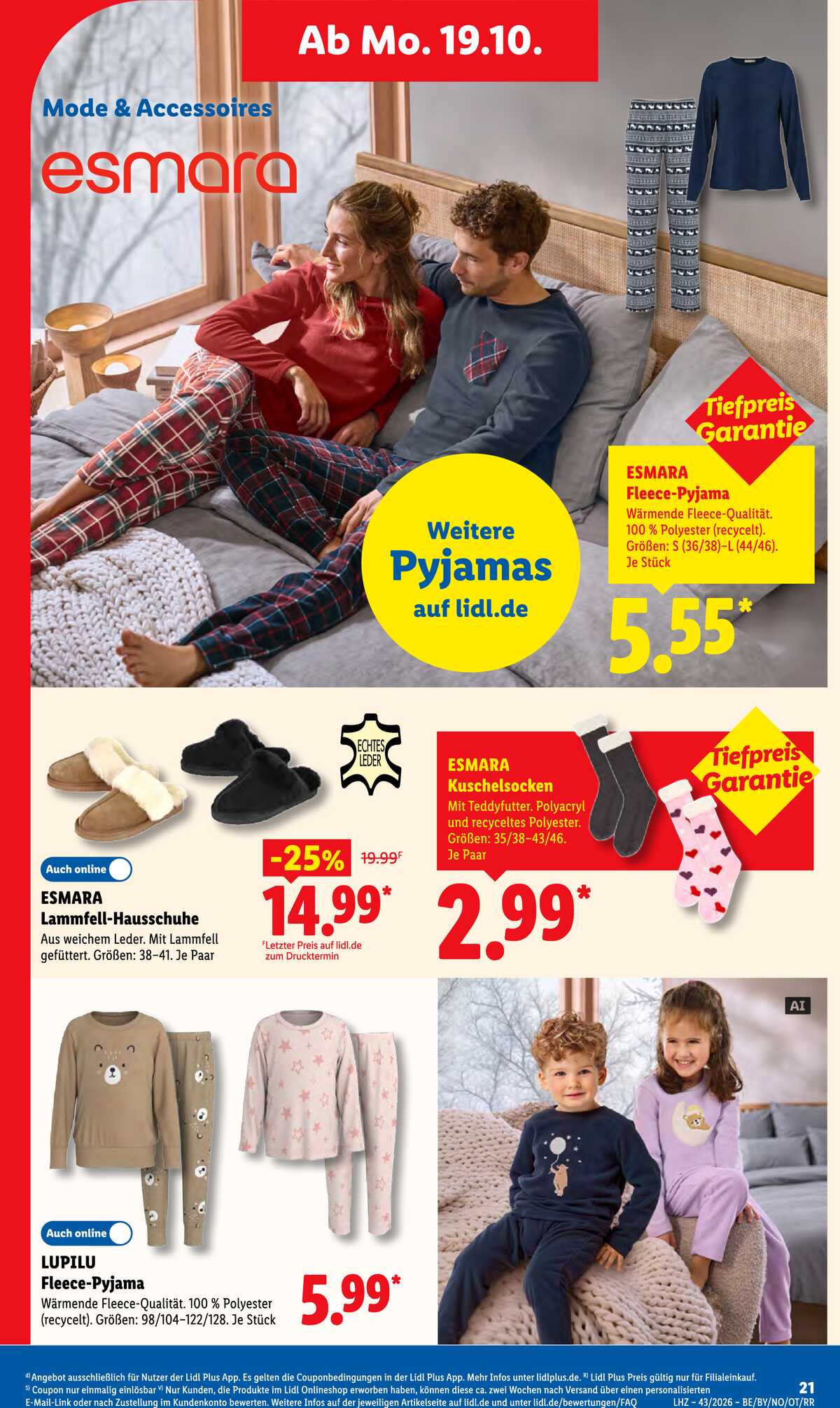 Leták Lidl Německo 19.10.-24.10.2026 strana 35