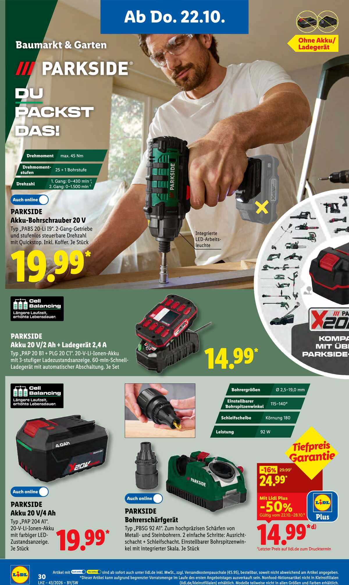 Leták Lidl Německo 19.10.-24.10.2026 strana 46