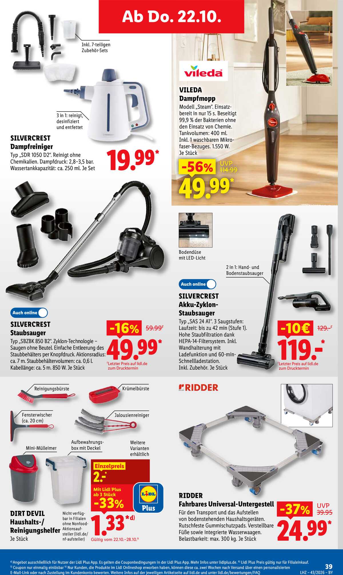 Leták Lidl Německo 19.10.-24.10.2026 strana 59