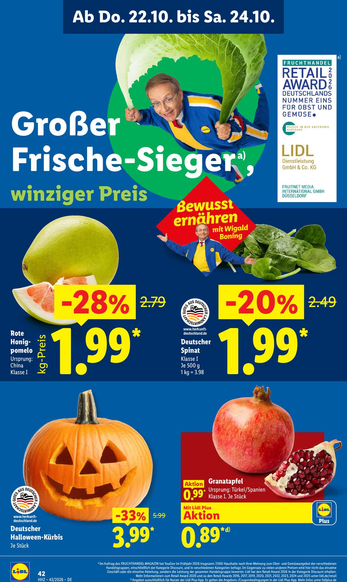 Leták Lidl Německo 19.10.-24.10.2026 strana 60