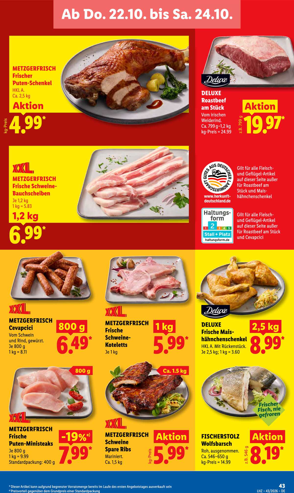 Leták Lidl Německo 19.10.-24.10.2026 strana 61