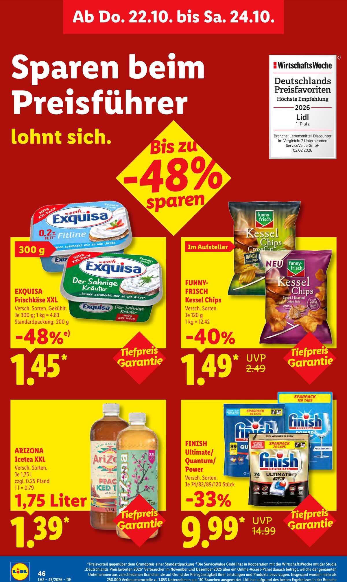Leták Lidl Německo 19.10.-24.10.2026 strana 68