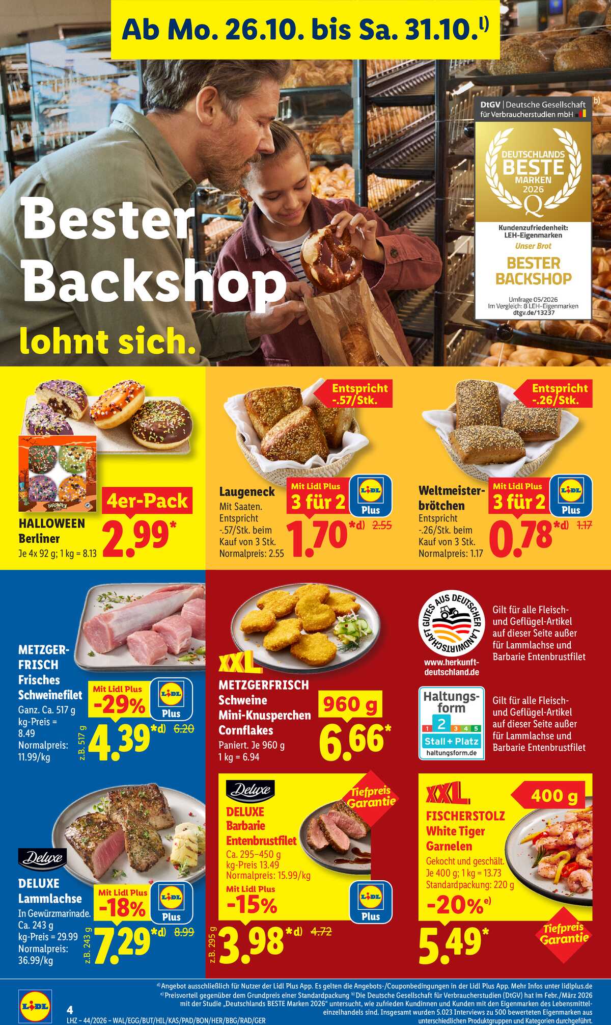 Leták Lidl Německo 26.10.-31.10.2026 strana 10