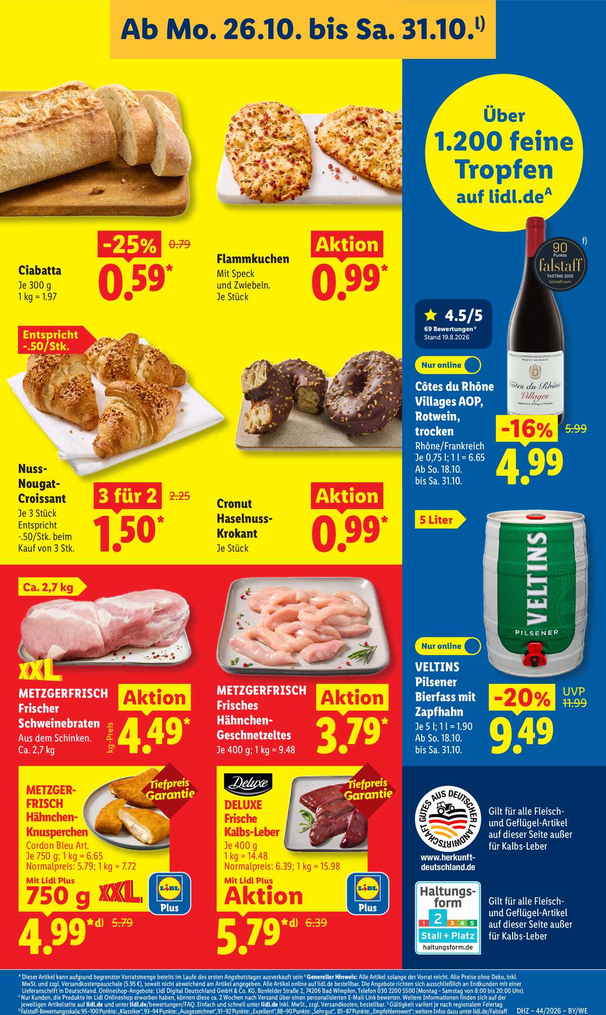 Leták Lidl Německo 26.10.-31.10.2026 strana 11