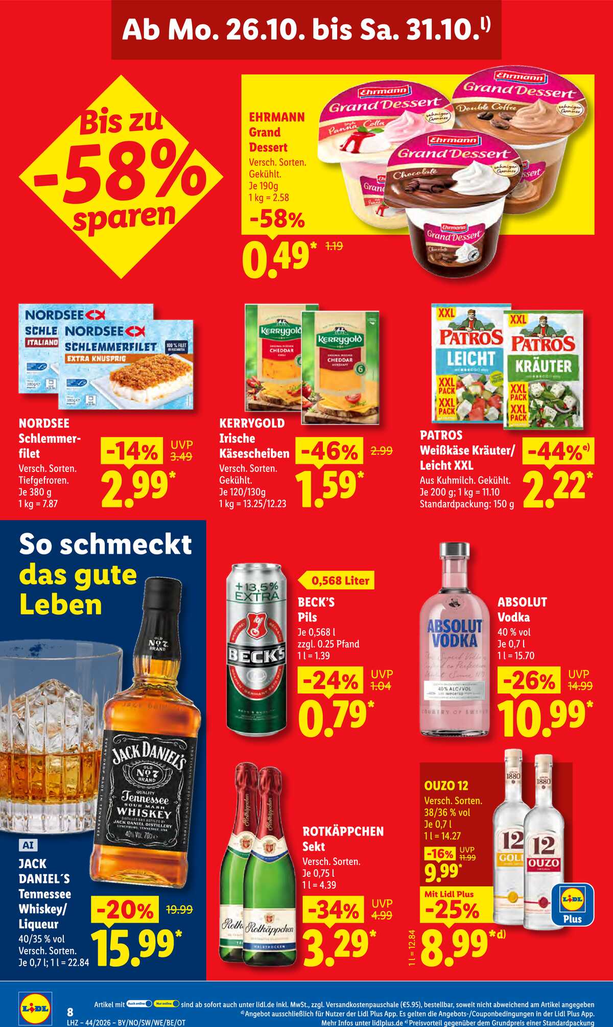 Leták Lidl Německo 26.10.-31.10.2026 strana 18