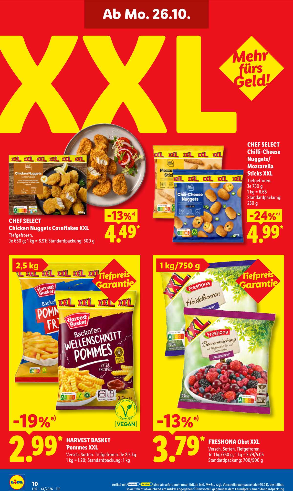 Leták Lidl Německo 26.10.-31.10.2026 strana 20