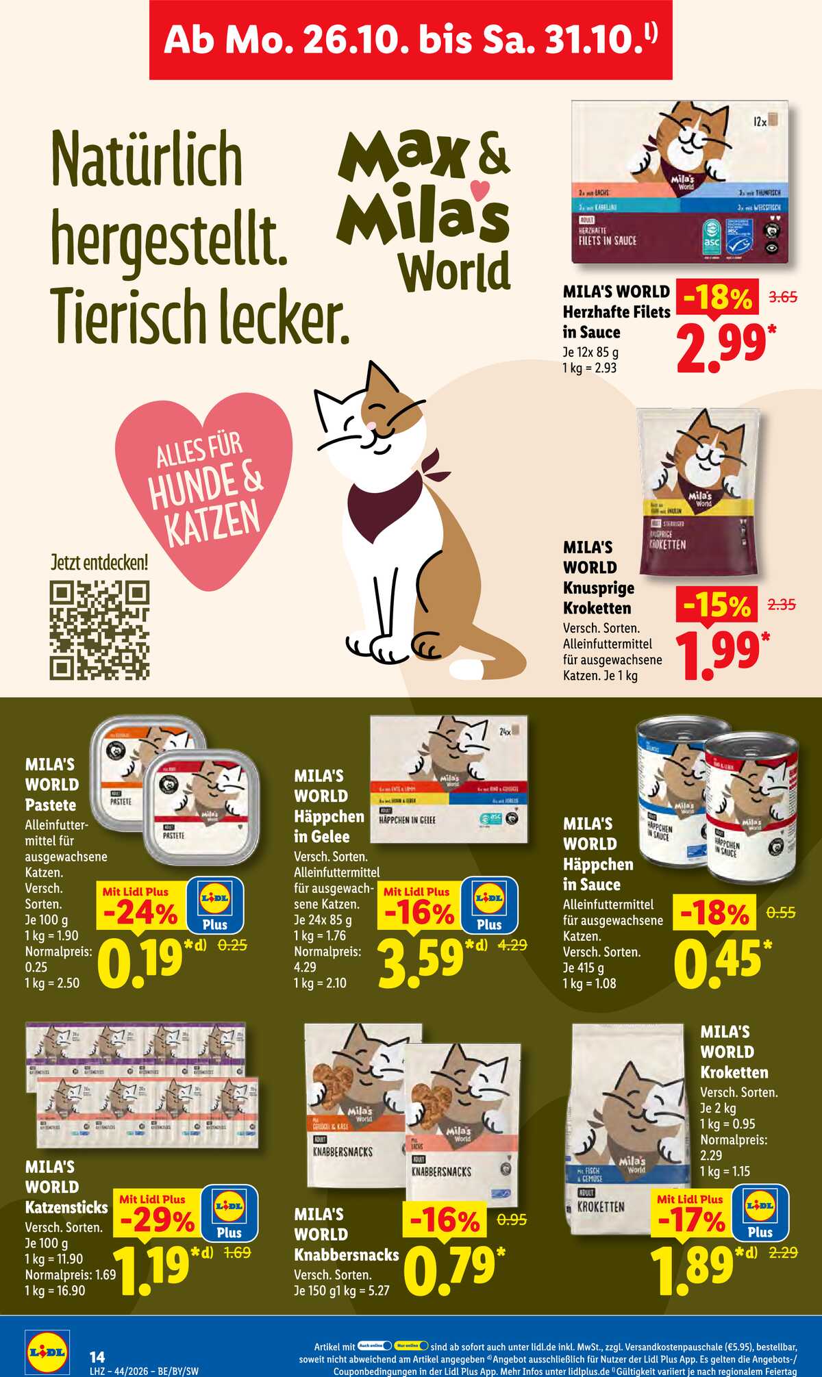 Leták Lidl Německo 26.10.-31.10.2026 strana 28