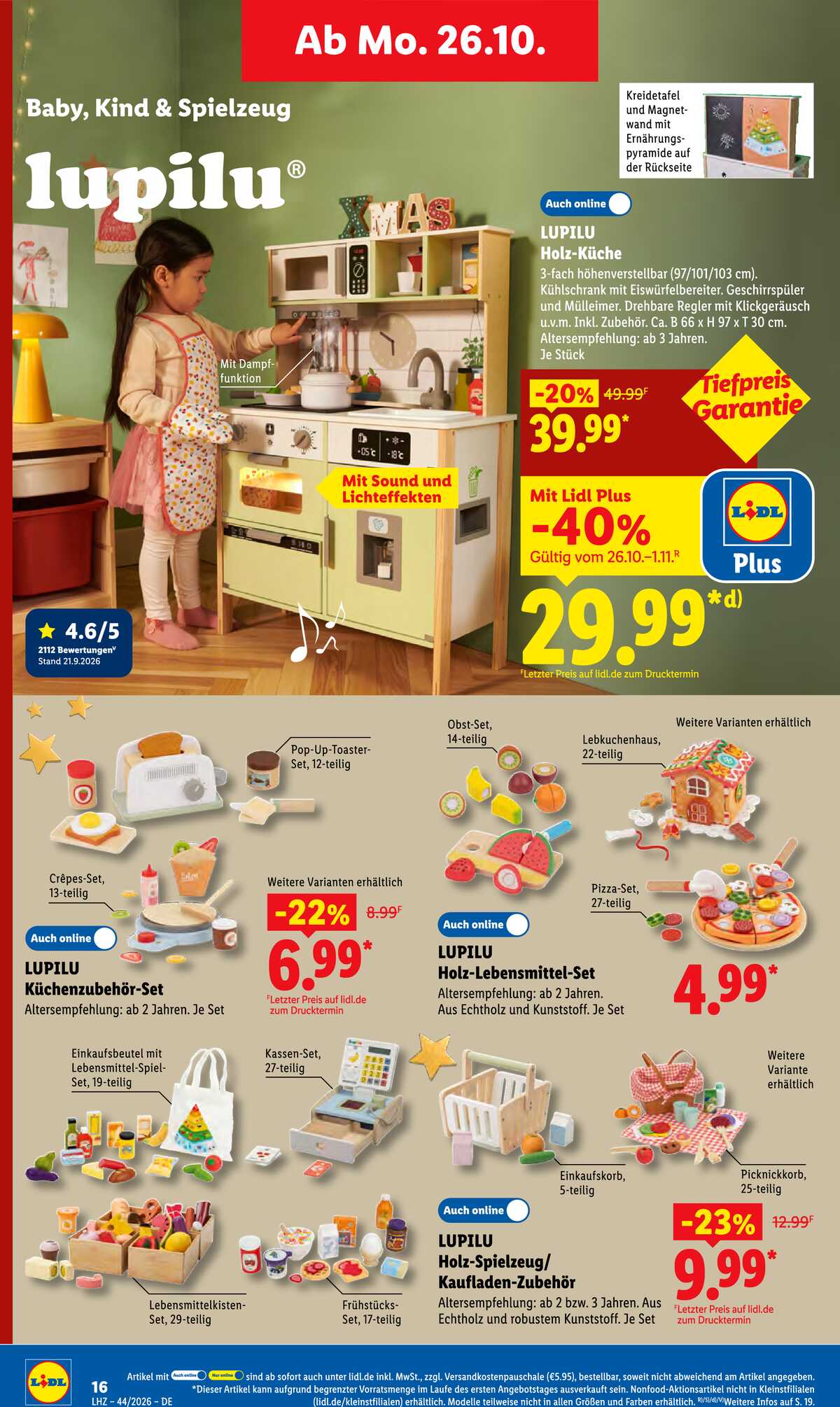 Leták Lidl Německo 26.10.-31.10.2026 strana 34