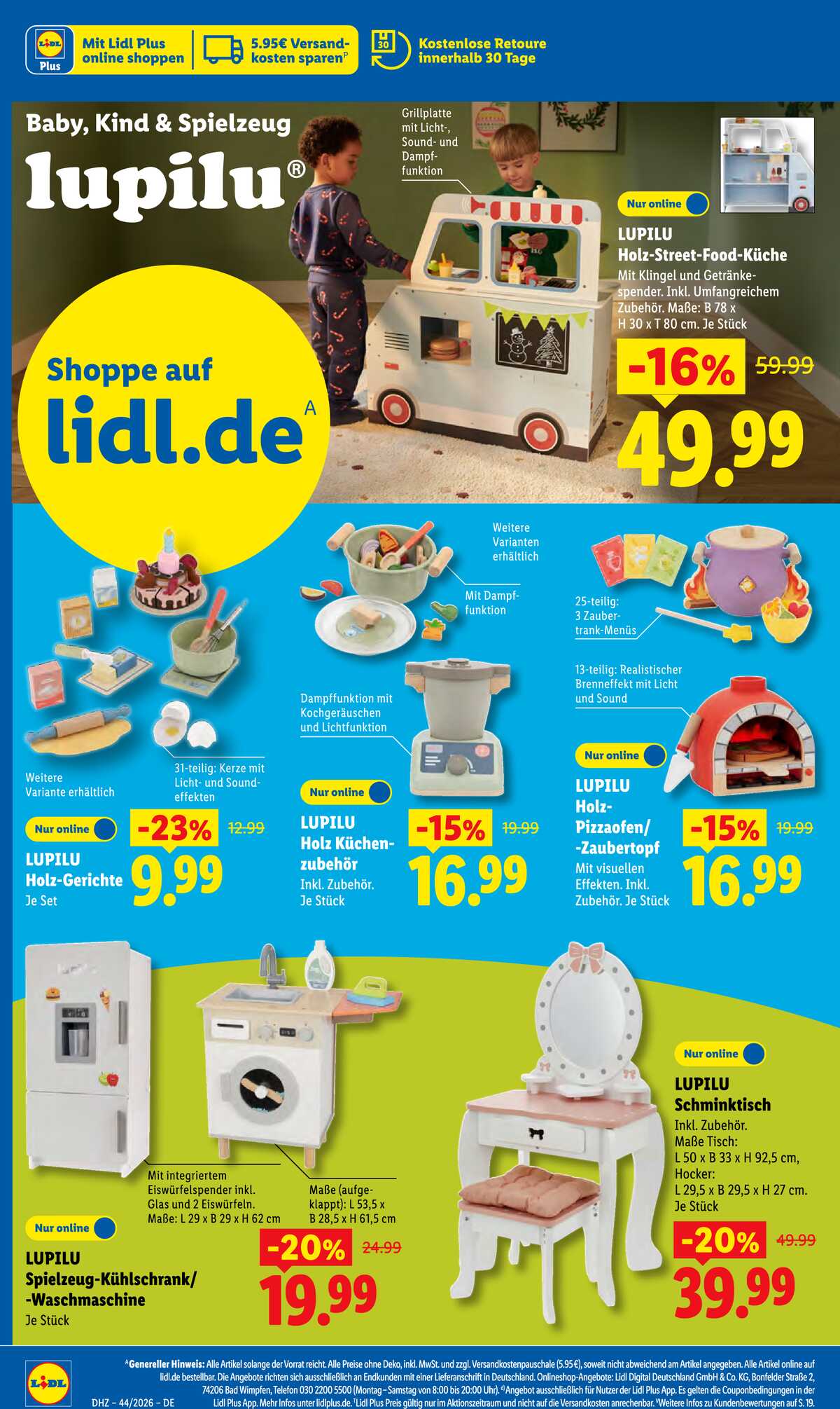 Leták Lidl Německo 26.10.-31.10.2026 strana 42