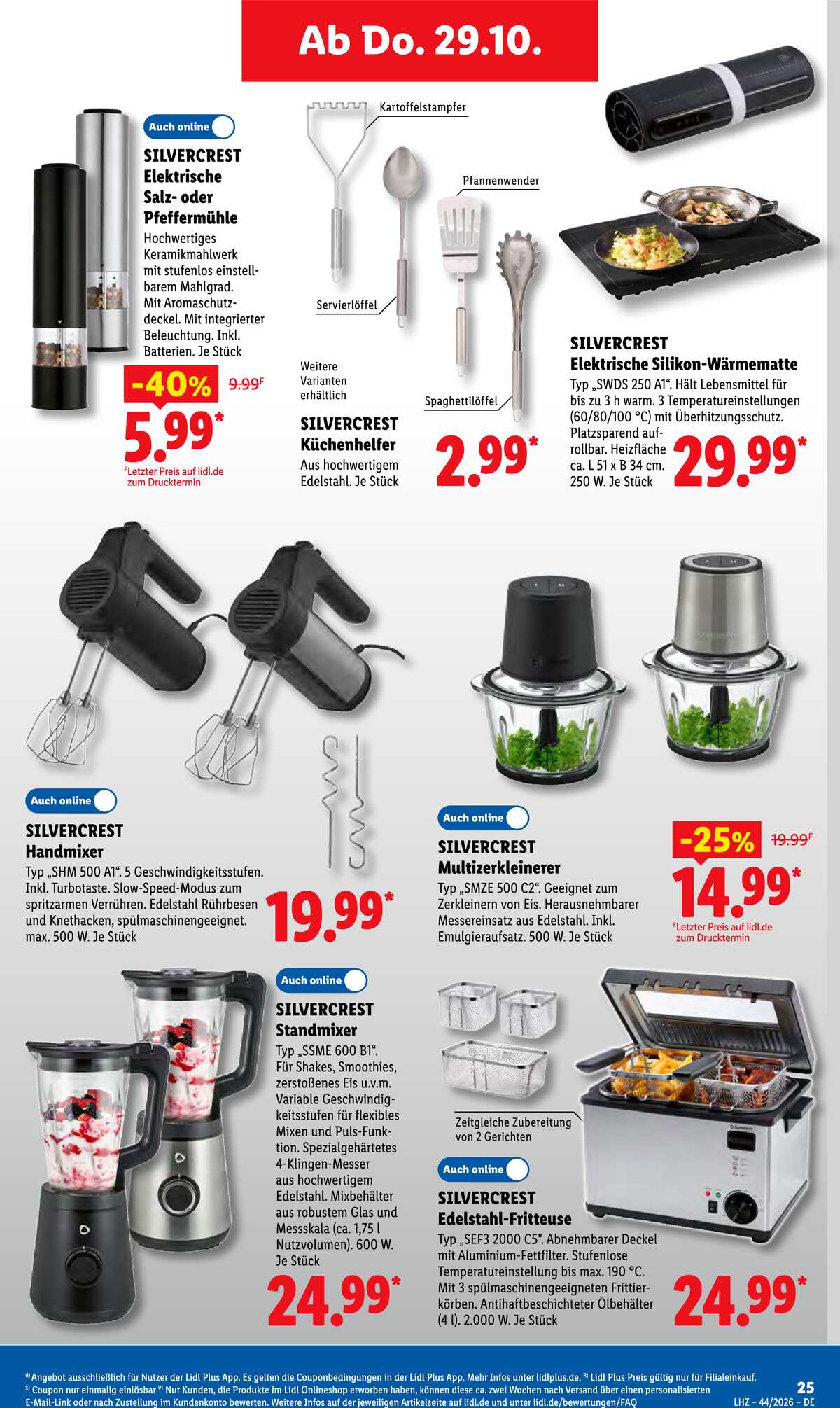 Leták Lidl Německo 26.10.-31.10.2026 strana 45