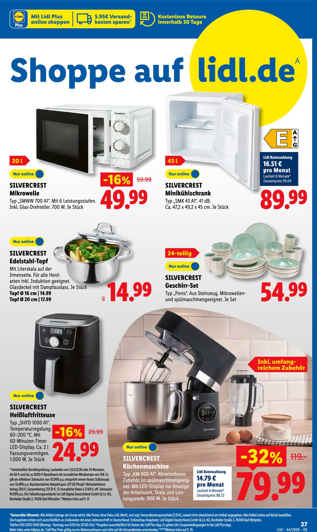 Leták Lidl Německo 26.10.-31.10.2026 strana 47