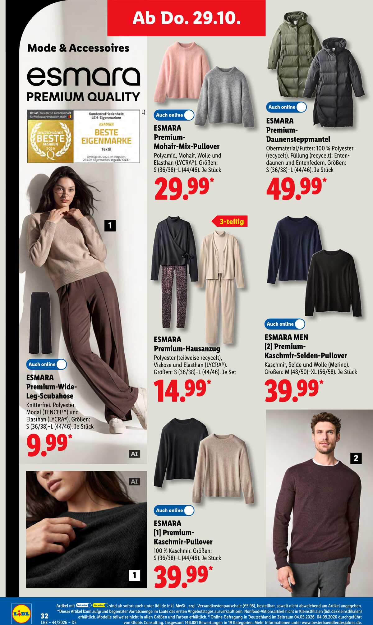 Leták Lidl Německo 26.10.-31.10.2026 strana 54