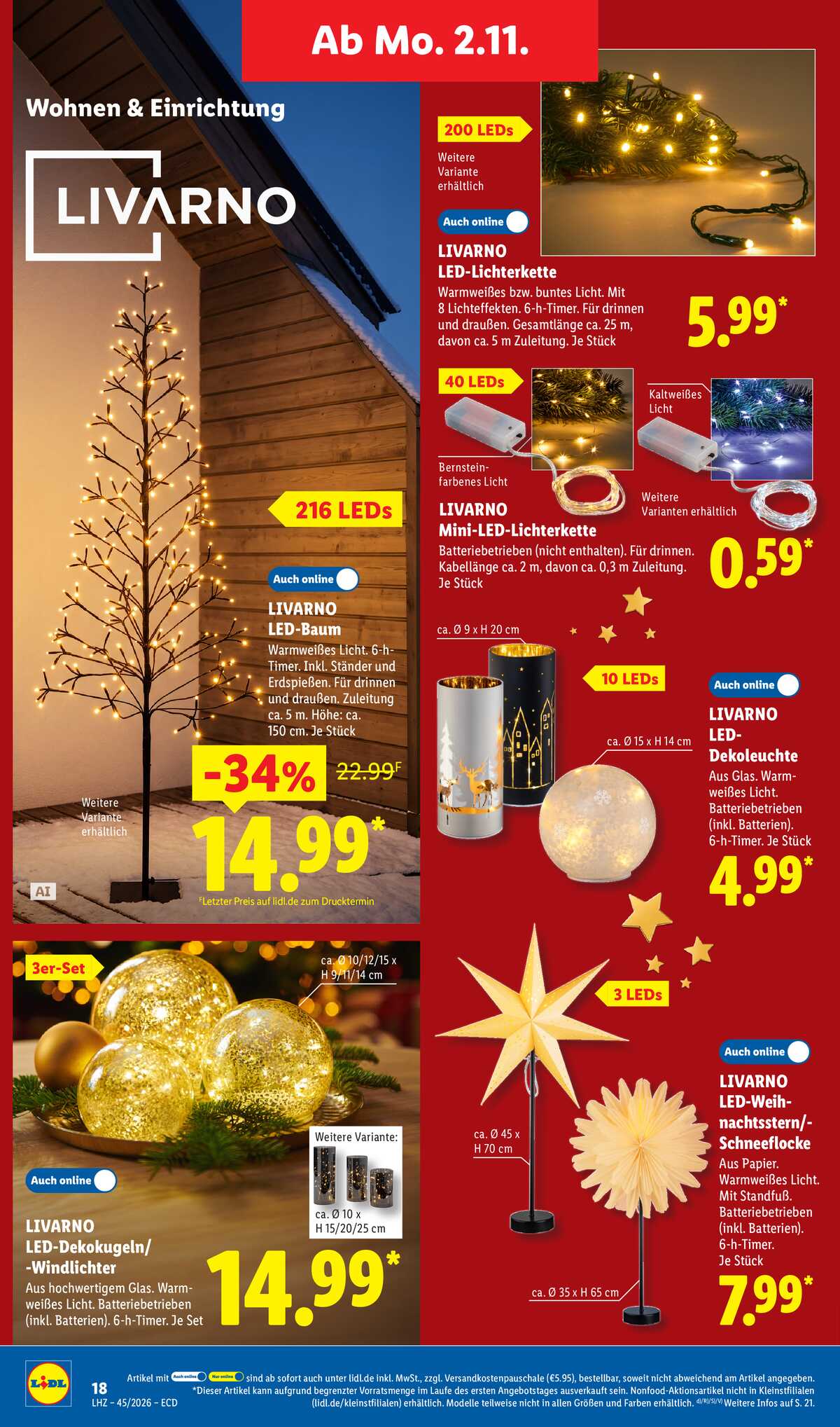 Leták Lidl Německo 2.11.-8.11.2026 strana 6