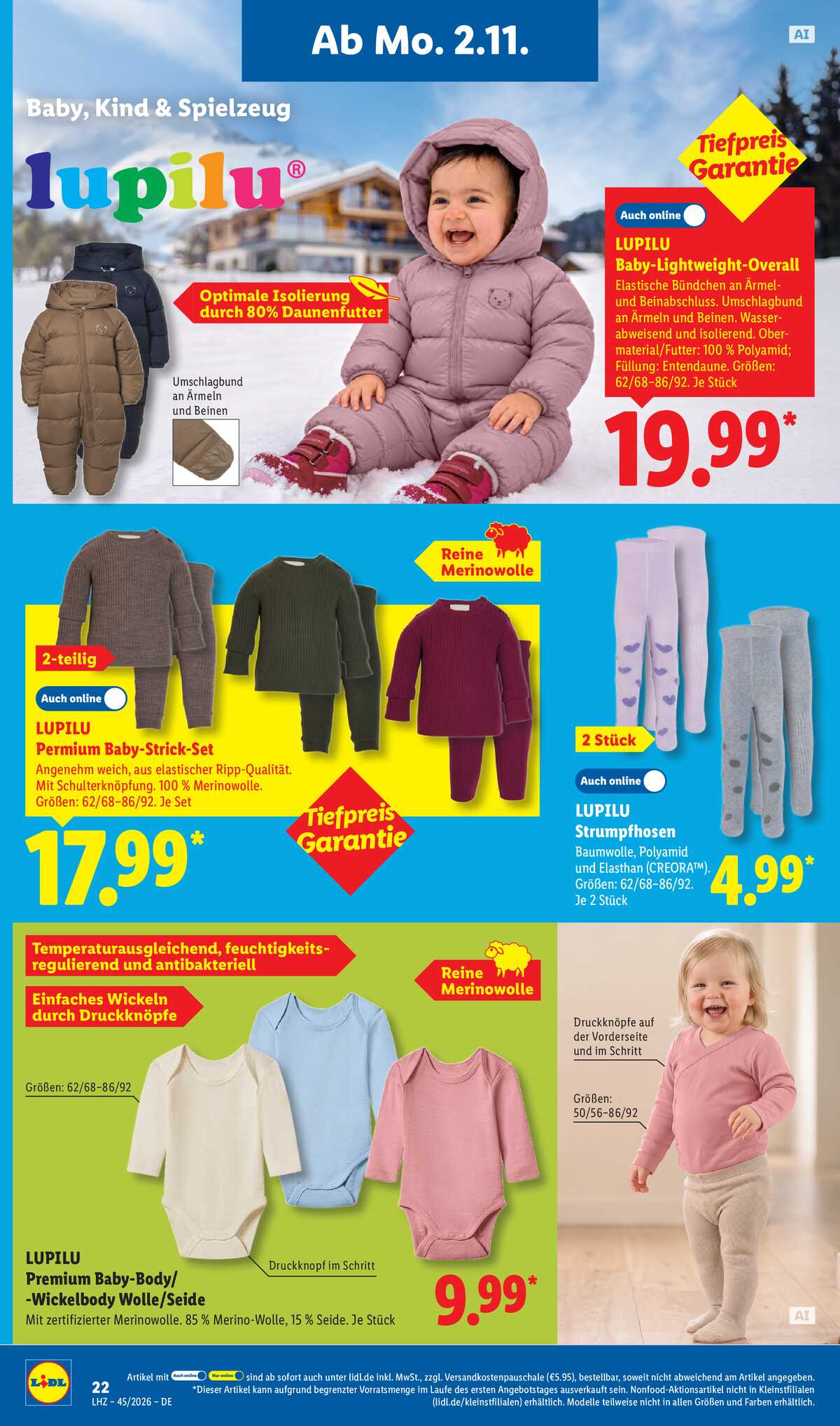 Leták Lidl Německo 2.11.-8.11.2026 strana 10