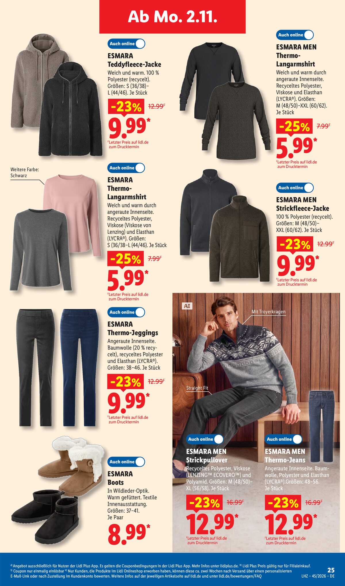 Leták Lidl Německo 2.11.-8.11.2026 strana 13