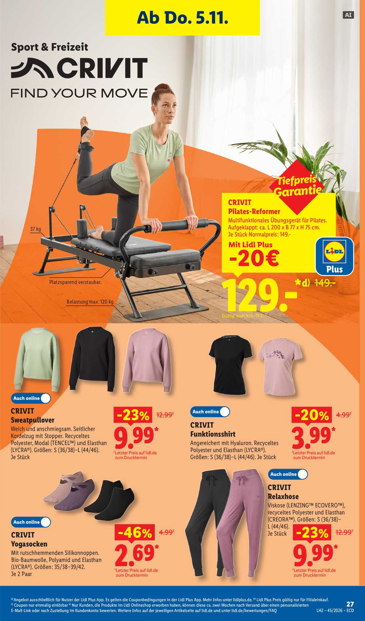 Leták Lidl Německo 2.11.-8.11.2026 strana 15