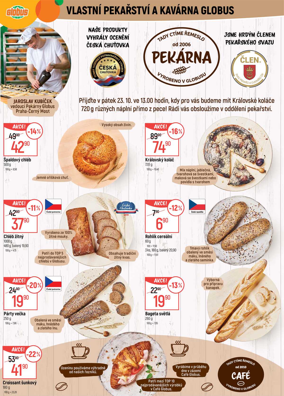 Akční leták Globus 21.10. - 27.10.2026 - Globus Praha - Centrum Černý Most strana 7