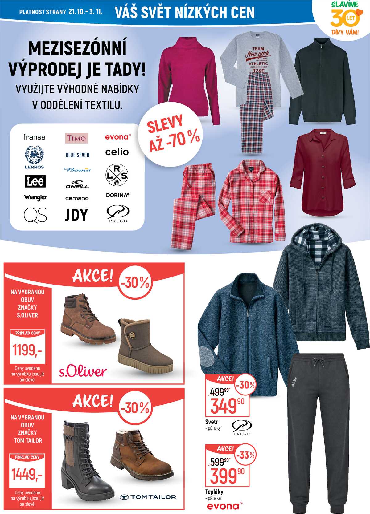 Akční leták Globus 21.10. - 27.10.2026 - Globus Praha - Centrum Černý Most strana 40
