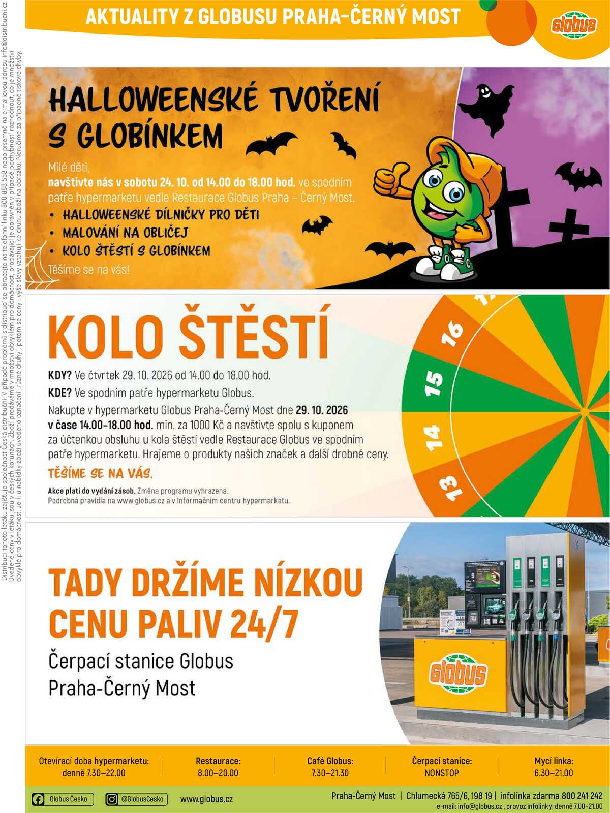 Akční leták Globus 21.10. - 27.10.2026 - Globus Praha - Centrum Černý Most strana 46