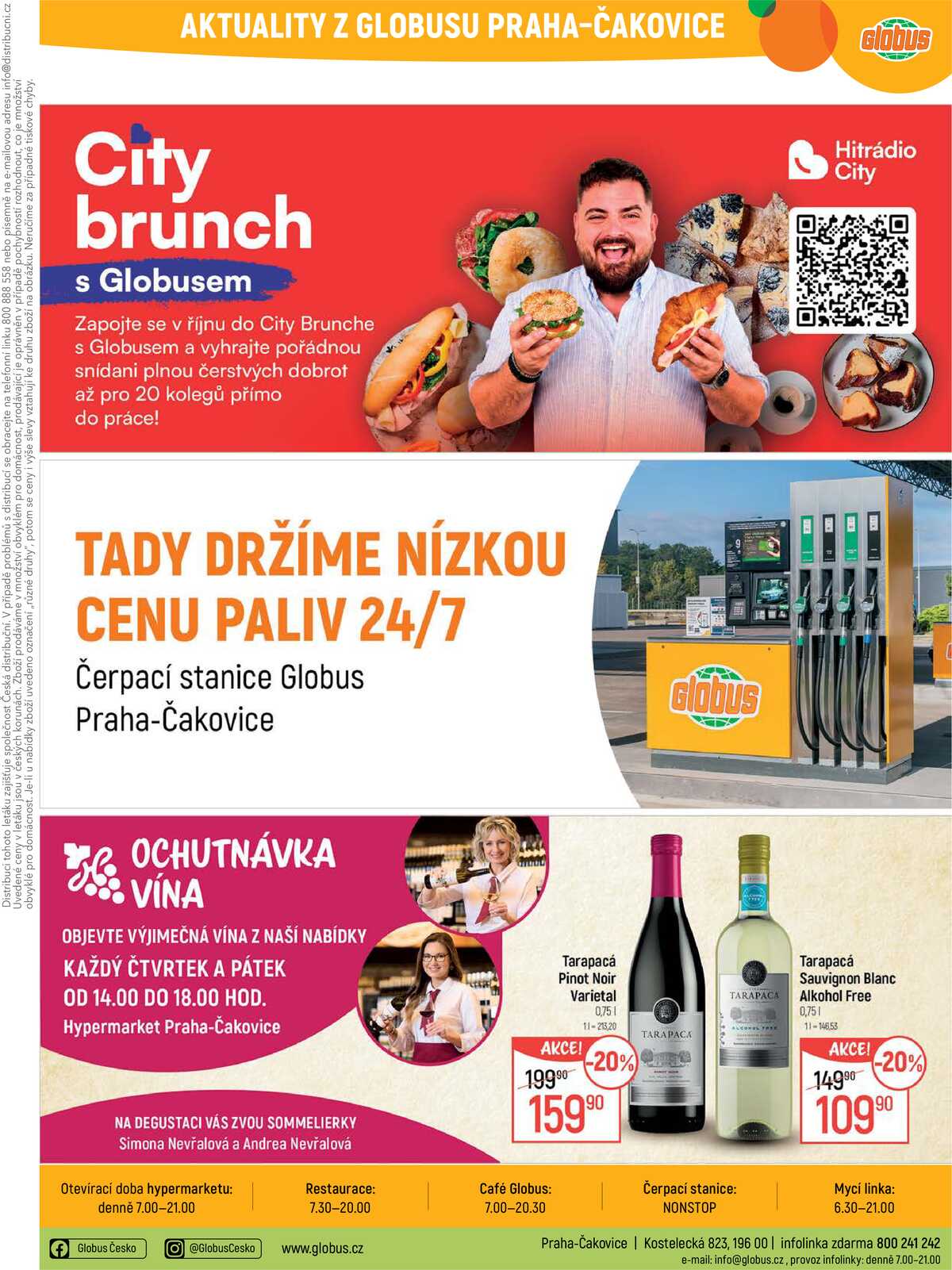 Akční leták Globus 21.10. - 27.10.2026 - Globus Praha - Čakovice strana 46