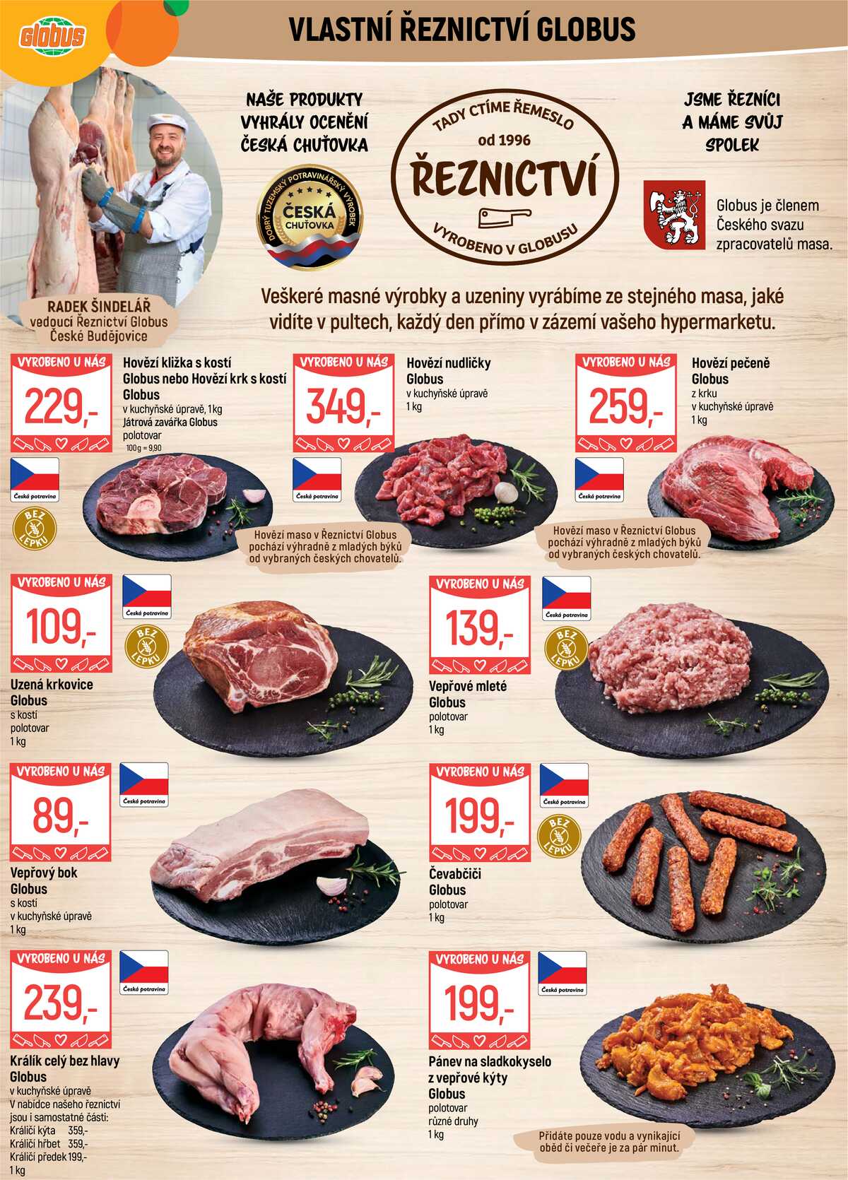 Akční leták Globus 21.10. - 27.10.2026 - Globus České Budějovice strana 5