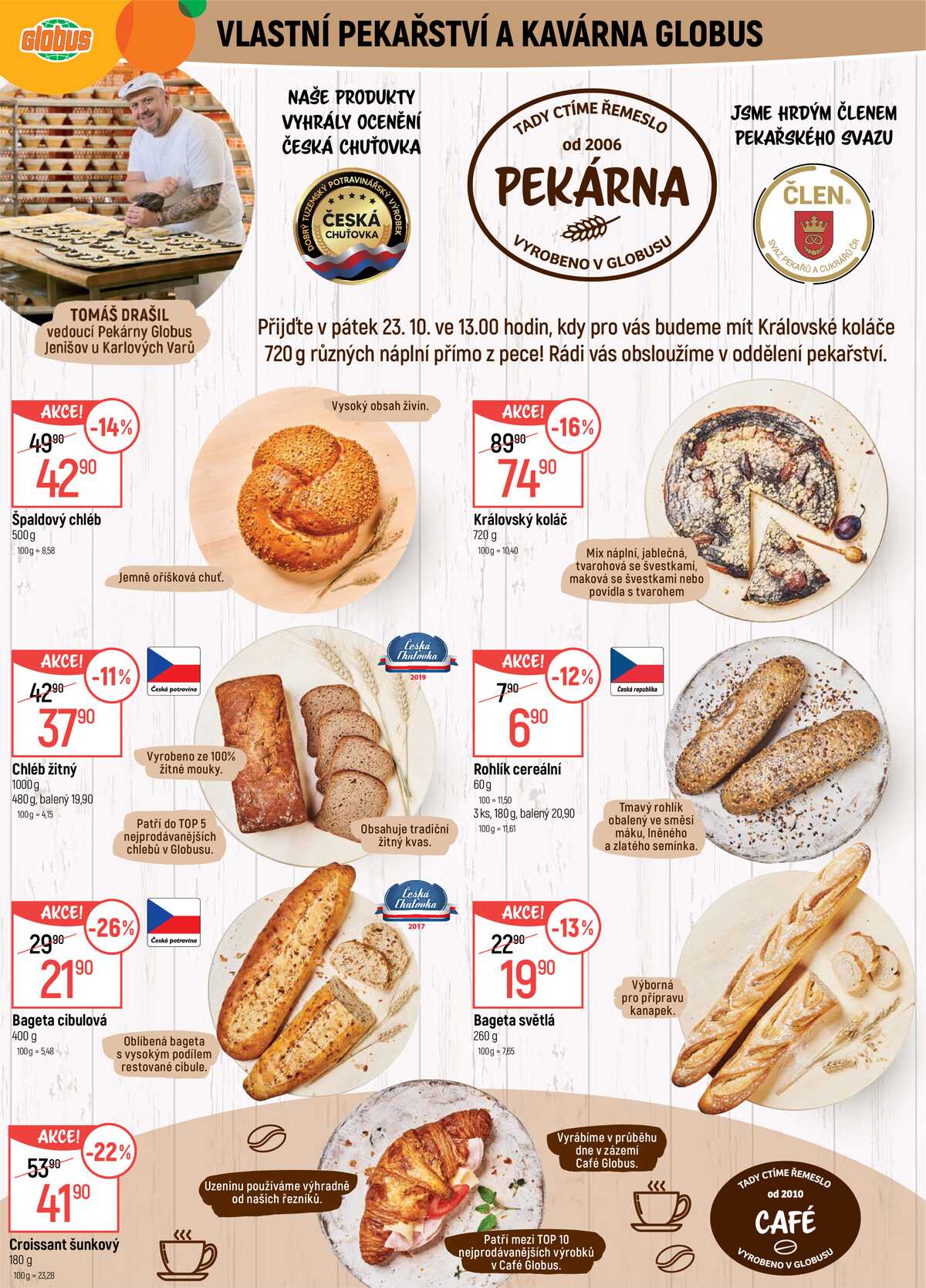 Akční leták Globus 21.10. - 27.10.2026 - Globus Jenišov u Karlových Varů strana 7