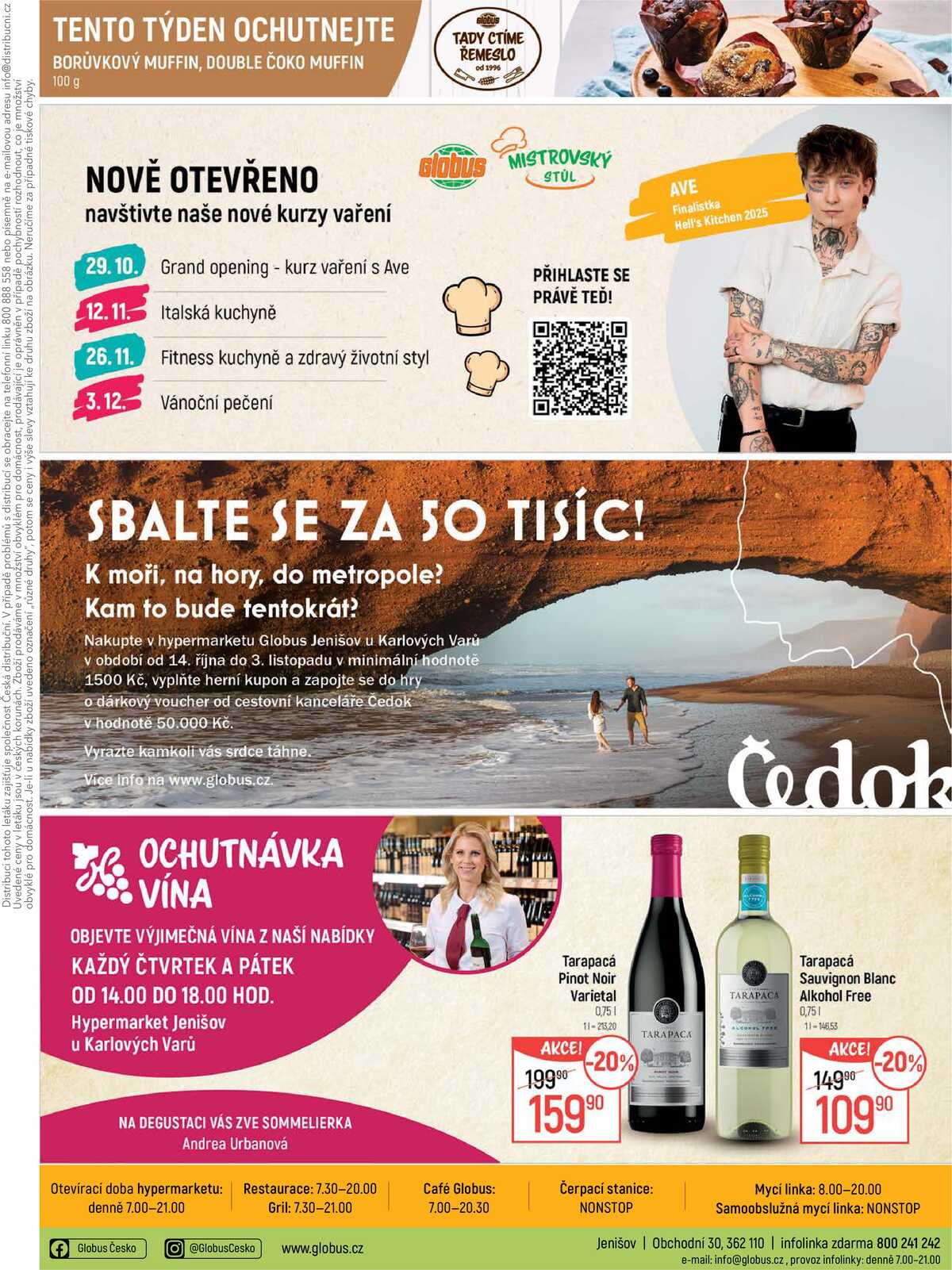 Akční leták Globus 21.10. - 27.10.2026 - Globus Jenišov u Karlových Varů strana 46