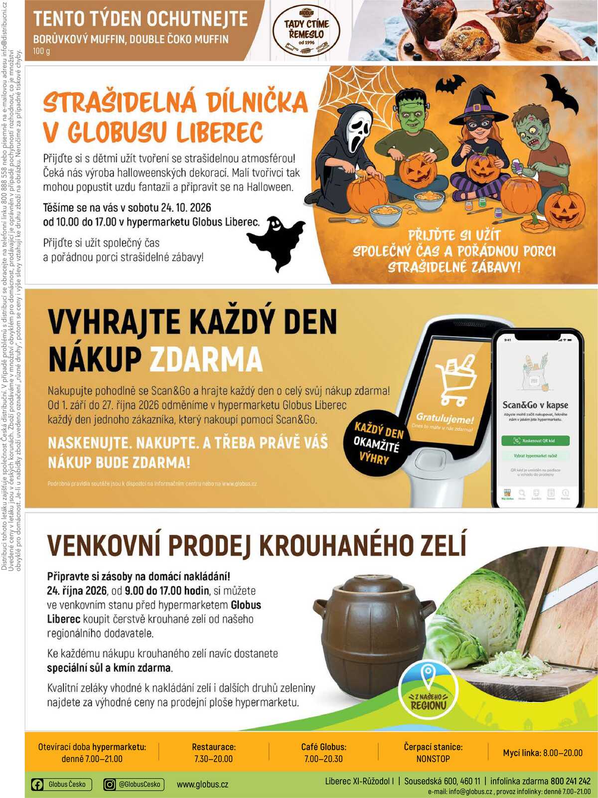 Akční leták Globus 21.10. - 27.10.2026 - Globus Liberec strana 46