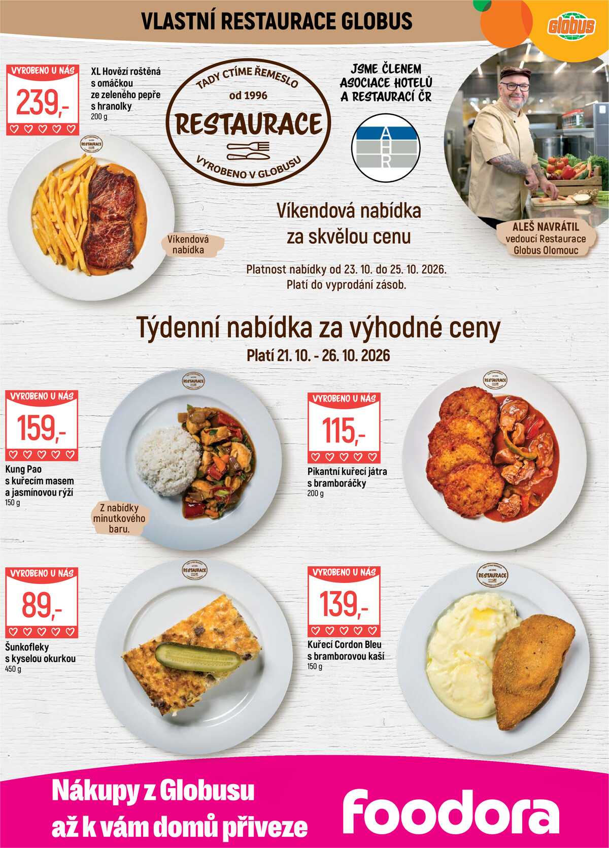 Akční leták Globus 21.10. - 27.10.2026 - Globus Olomouc strana 8