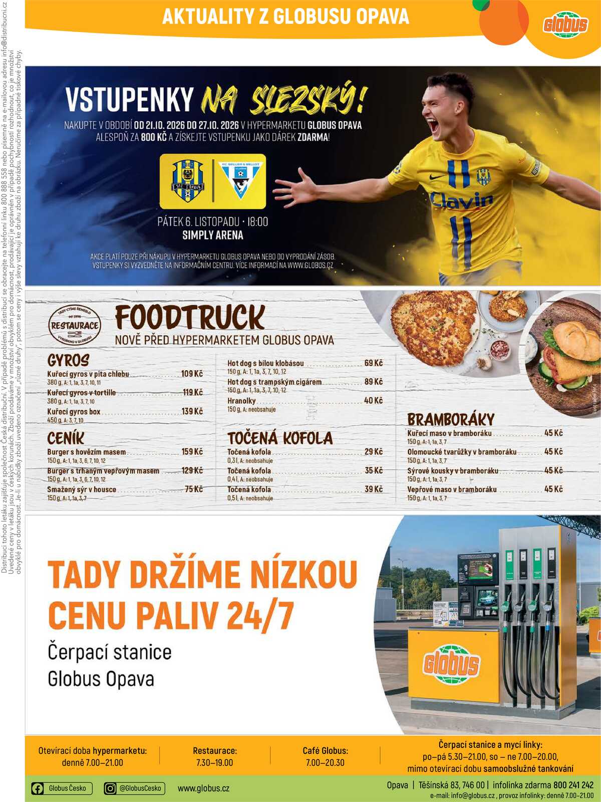 Akční leták Globus 21.10. - 27.10.2026 - Globus Opava strana 46