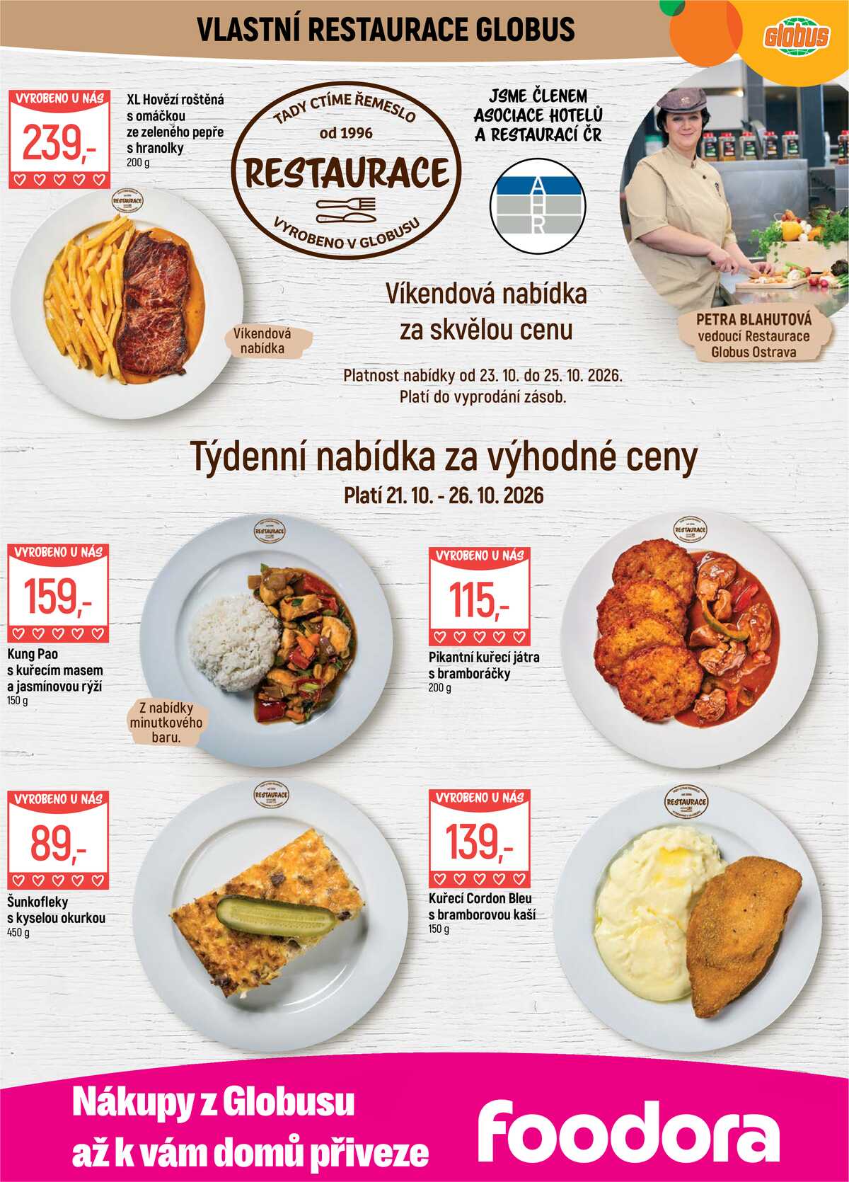 Akční leták Globus 21.10. - 27.10.2026 - Globus Ostrava strana 8