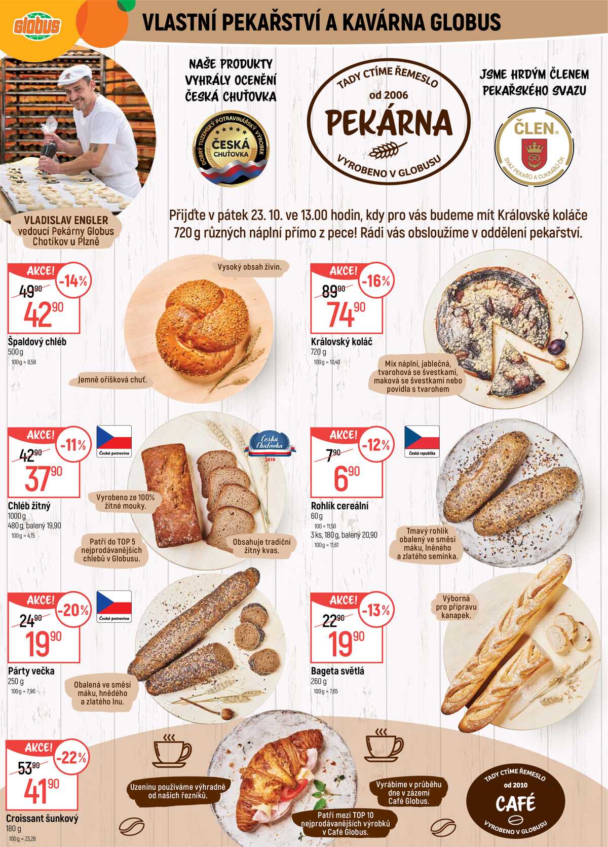 Akční leták Globus 21.10. - 27.10.2026 - Globus Chotíkov u Plzně strana 7