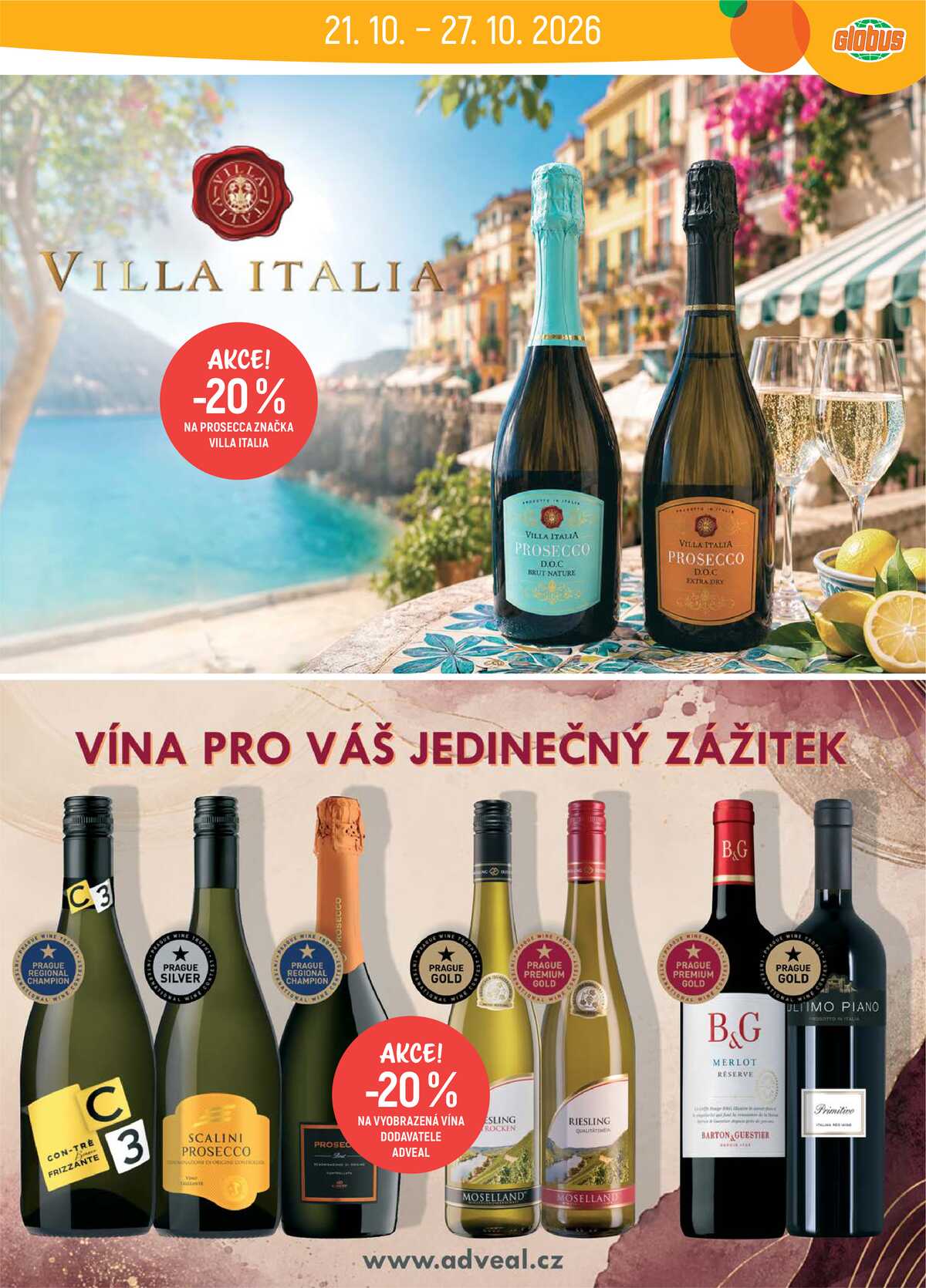 Akční leták Globus 21.10. - 27.10.2026 - Globus Trmice u Ústí nad Labem strana 12