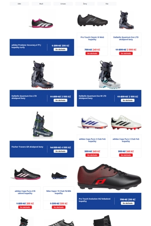 Intersport Boty - 19. 10. 2026