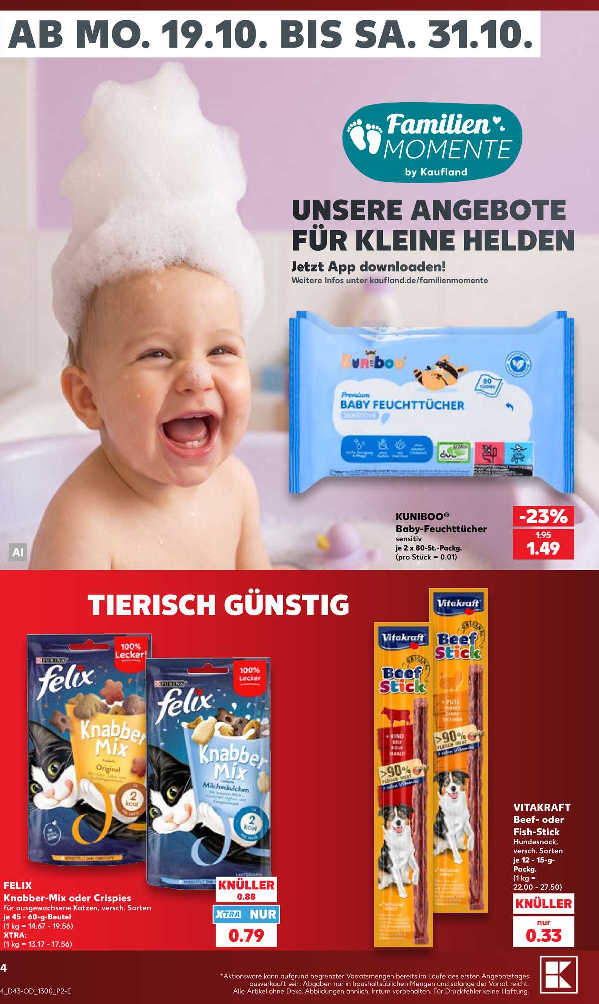 Leták Kaufland Německo 19.10.-31.10.2026 strana 4