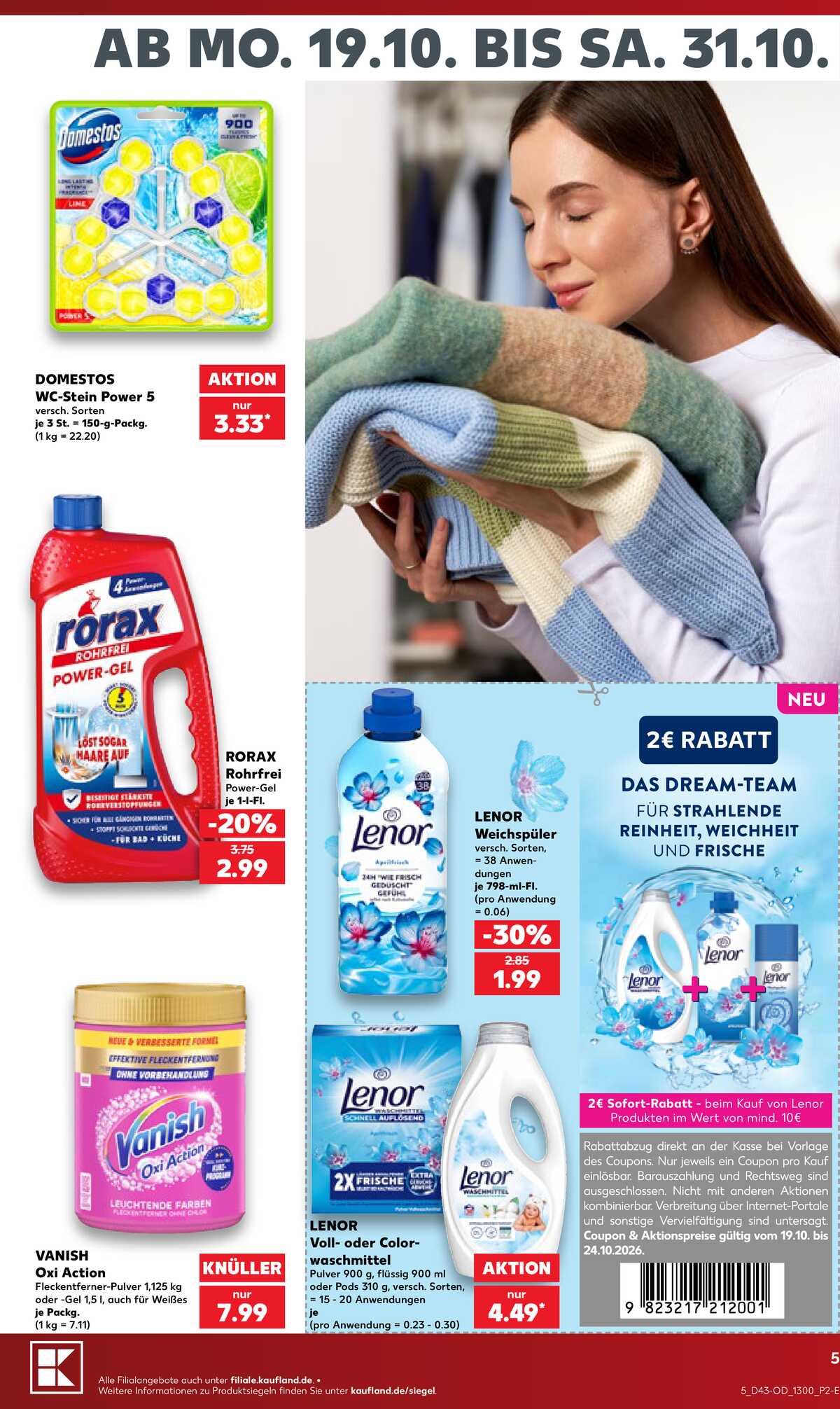 Leták Kaufland Německo 19.10.-31.10.2026 strana 5