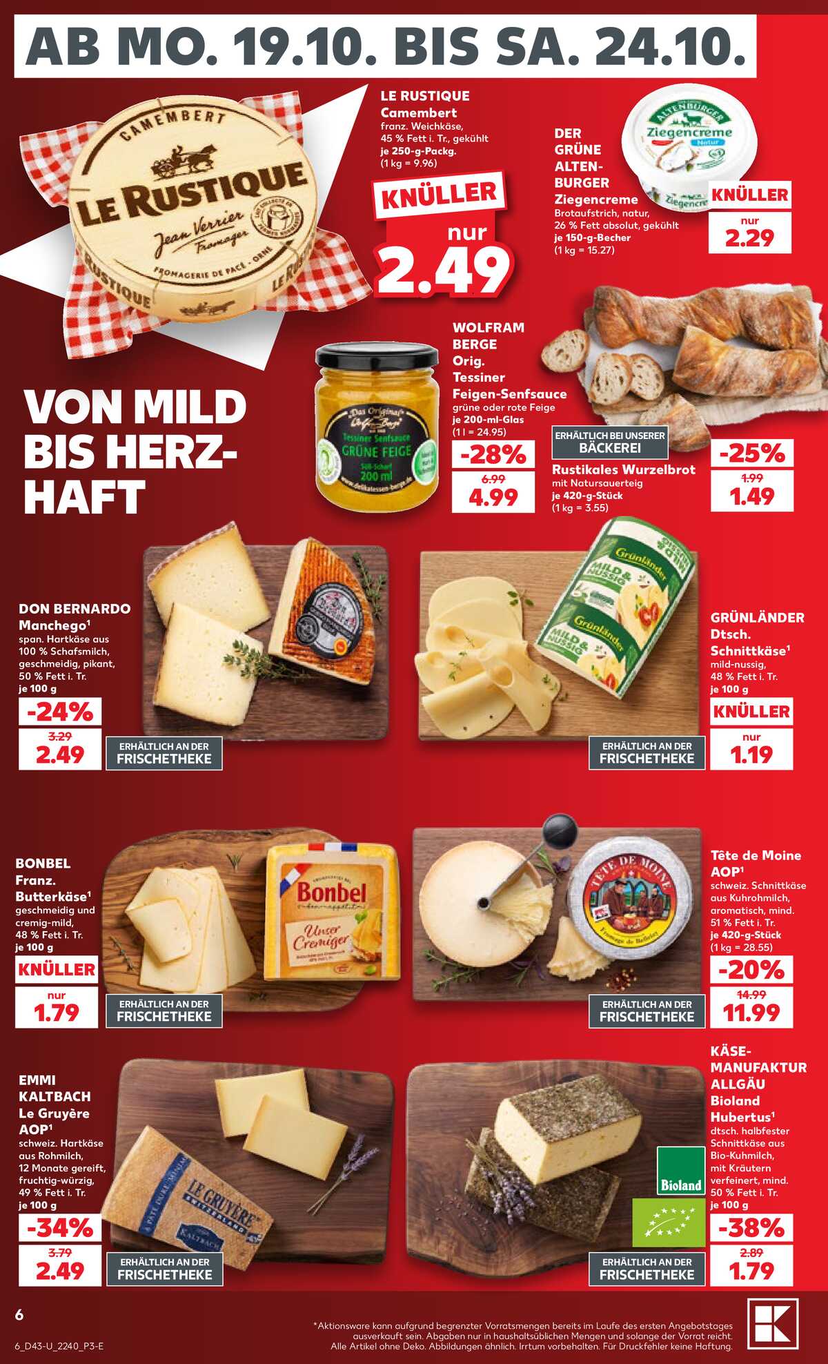 Leták Kaufland Německo 19.10.-24.10.2026 strana 6