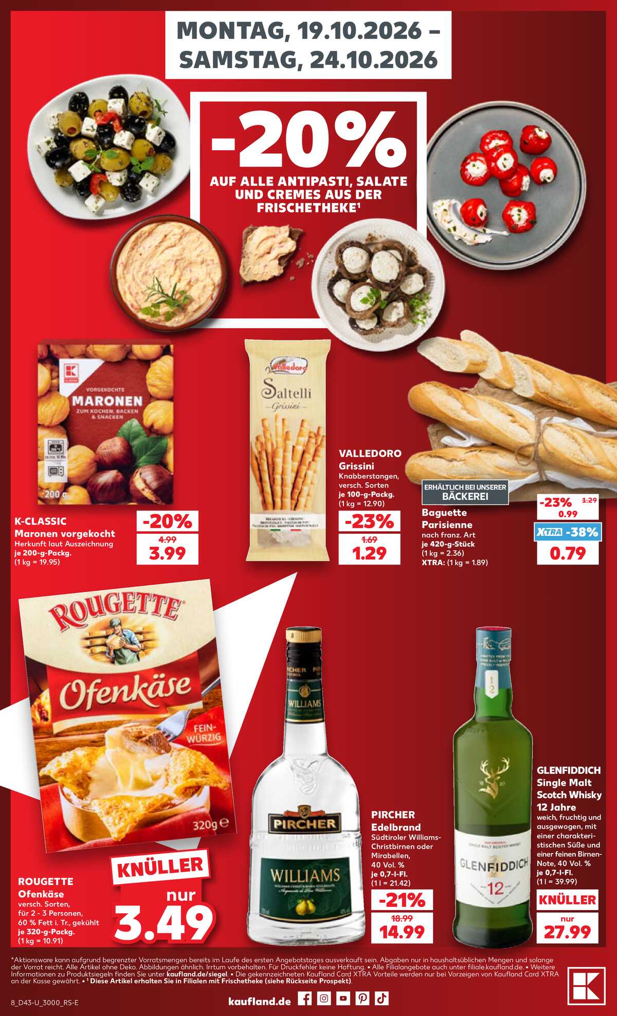 Leták Kaufland Německo 19.10.-24.10.2026 strana 8