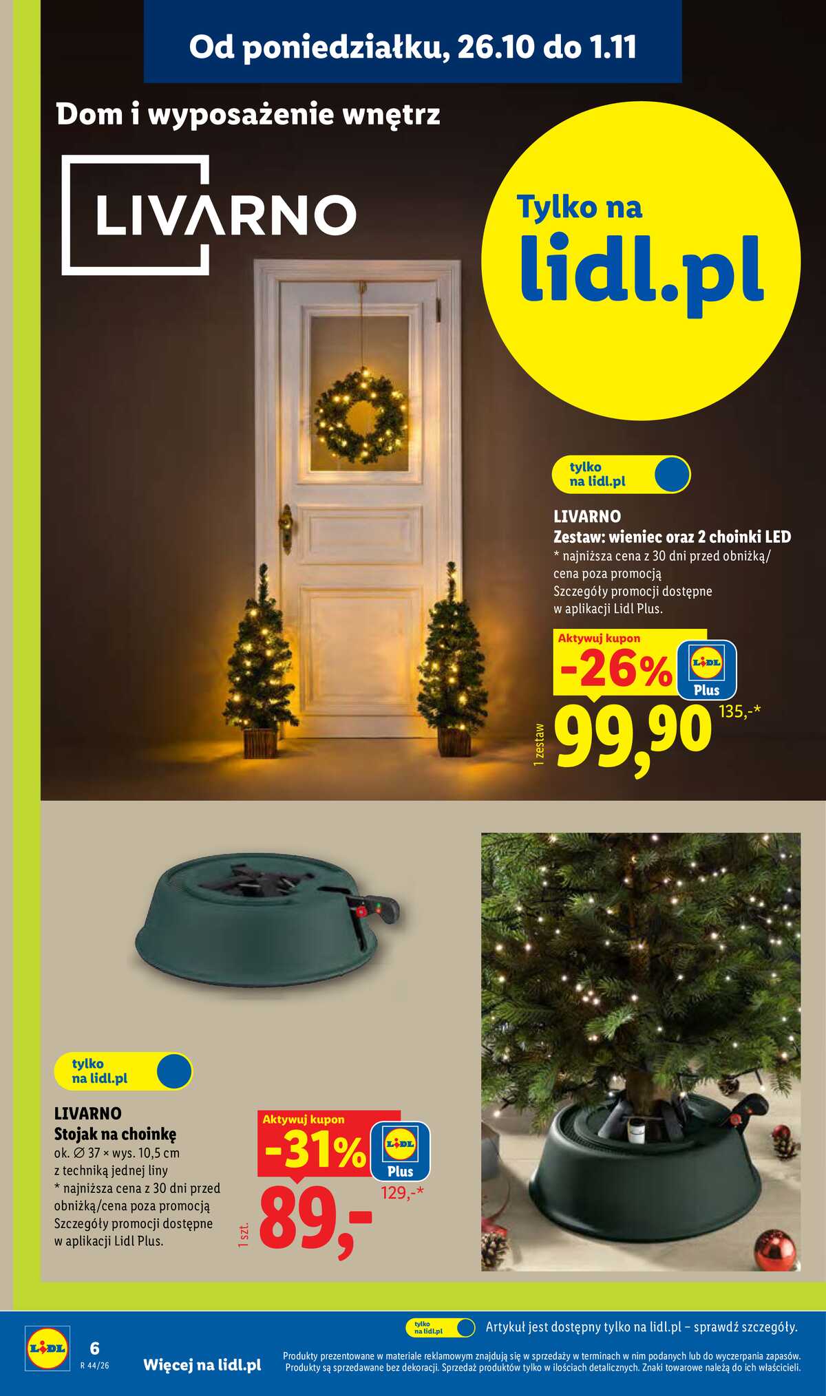 Leták Lidl Polsko 26.10.-31.10.2026 - Katalog strana 6