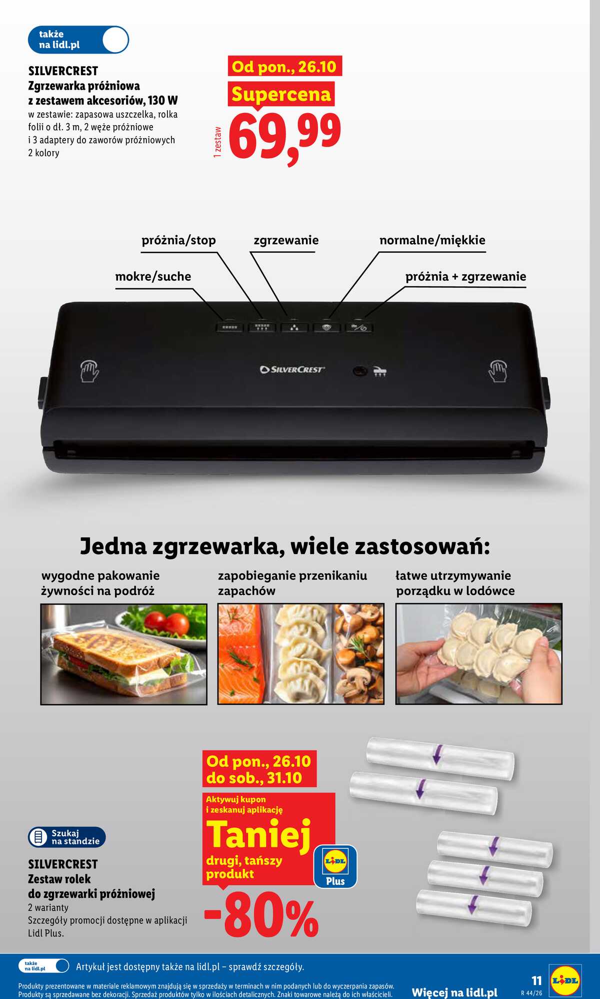 Leták Lidl Polsko 26.10.-31.10.2026 - Katalog strana 15