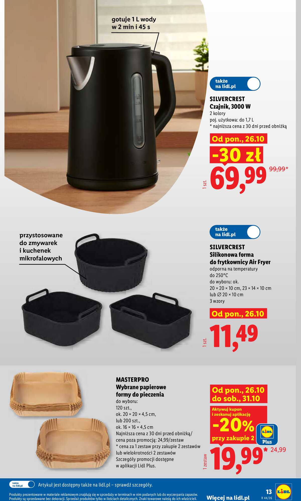 Leták Lidl Polsko 26.10.-31.10.2026 - Katalog strana 17