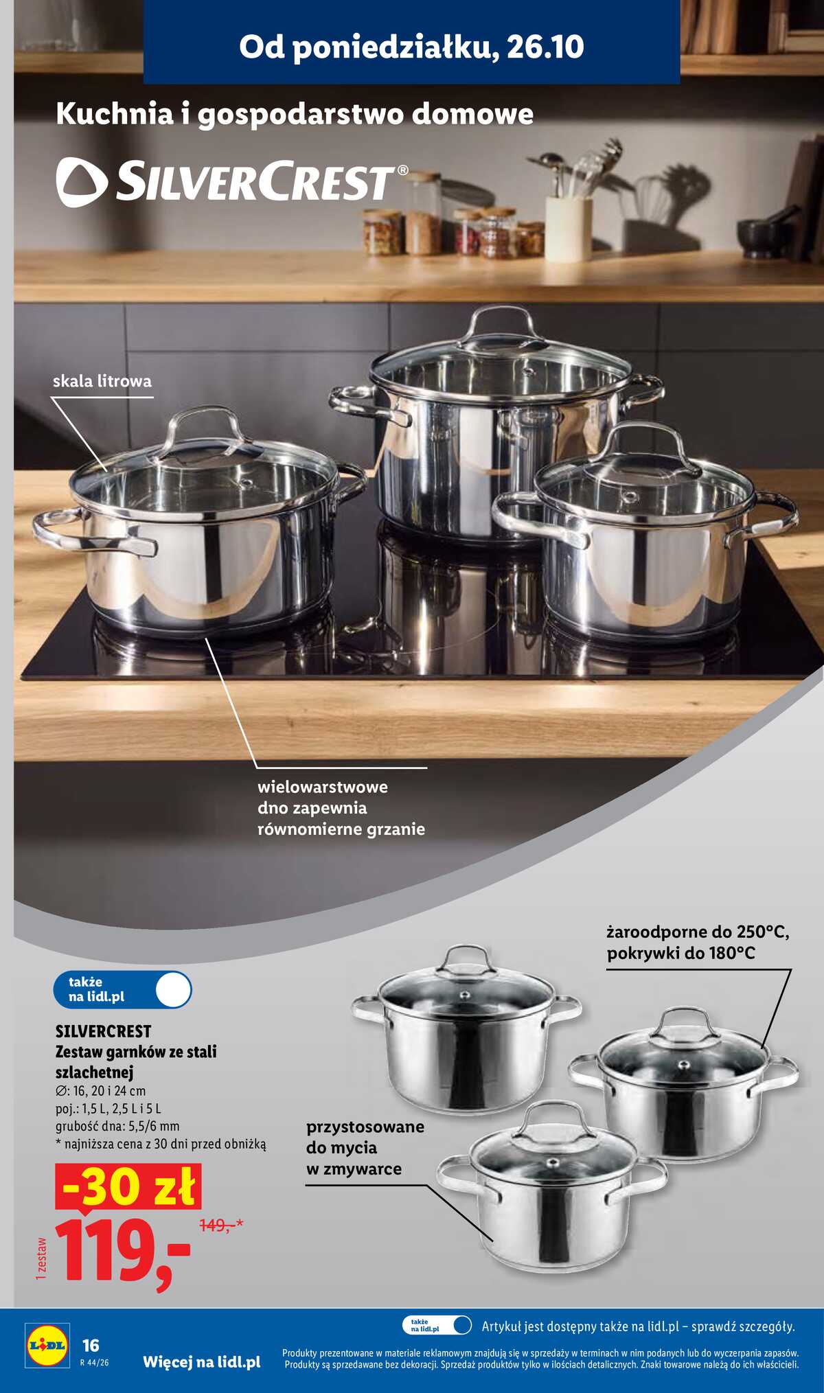 Leták Lidl Polsko 26.10.-31.10.2026 - Katalog strana 20