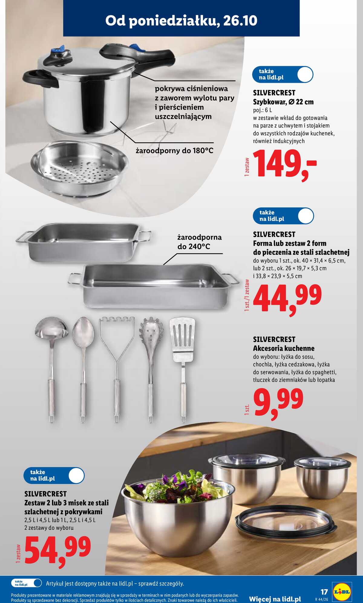 Leták Lidl Polsko 26.10.-31.10.2026 - Katalog strana 21