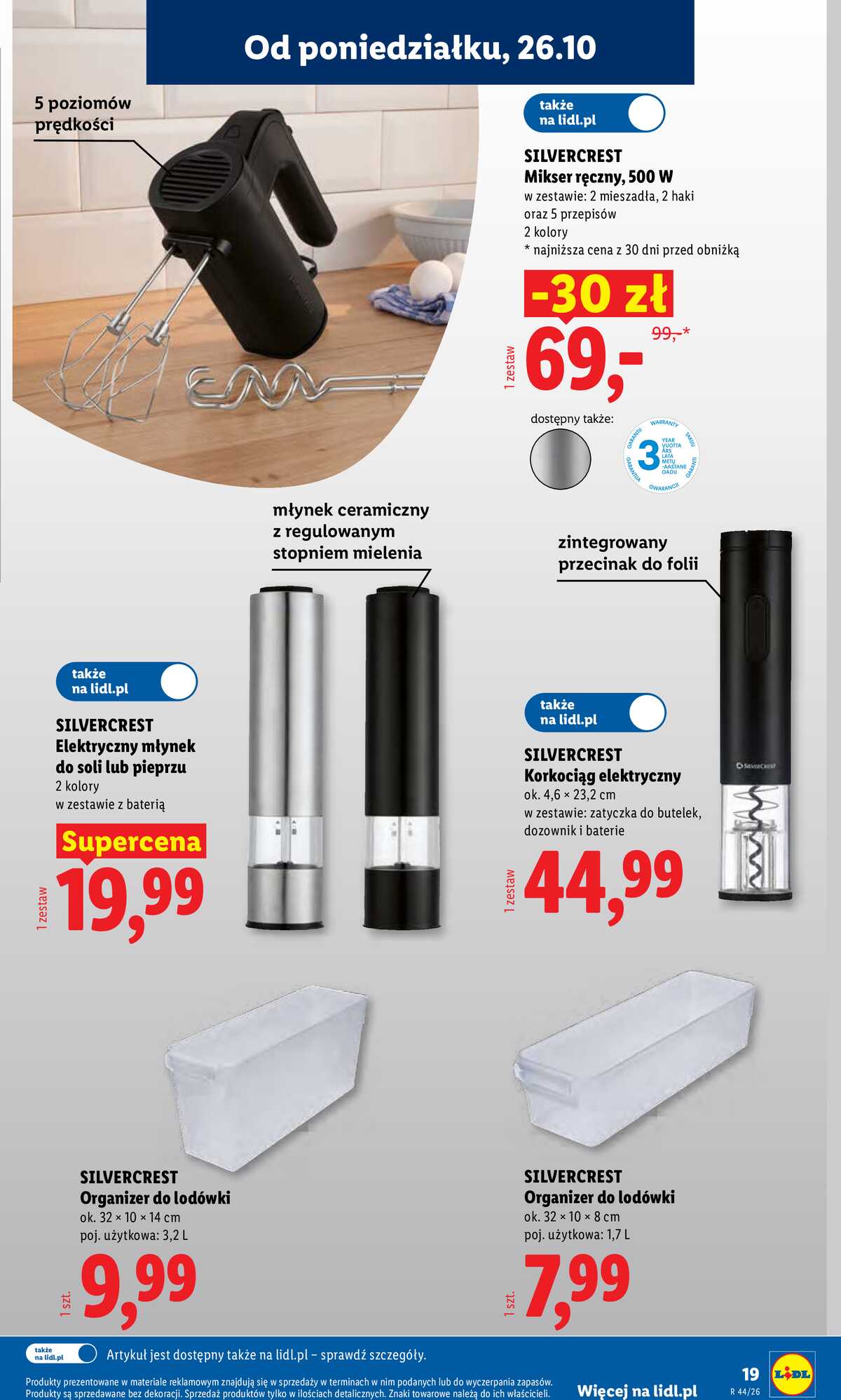 Leták Lidl Polsko 26.10.-31.10.2026 - Katalog strana 23